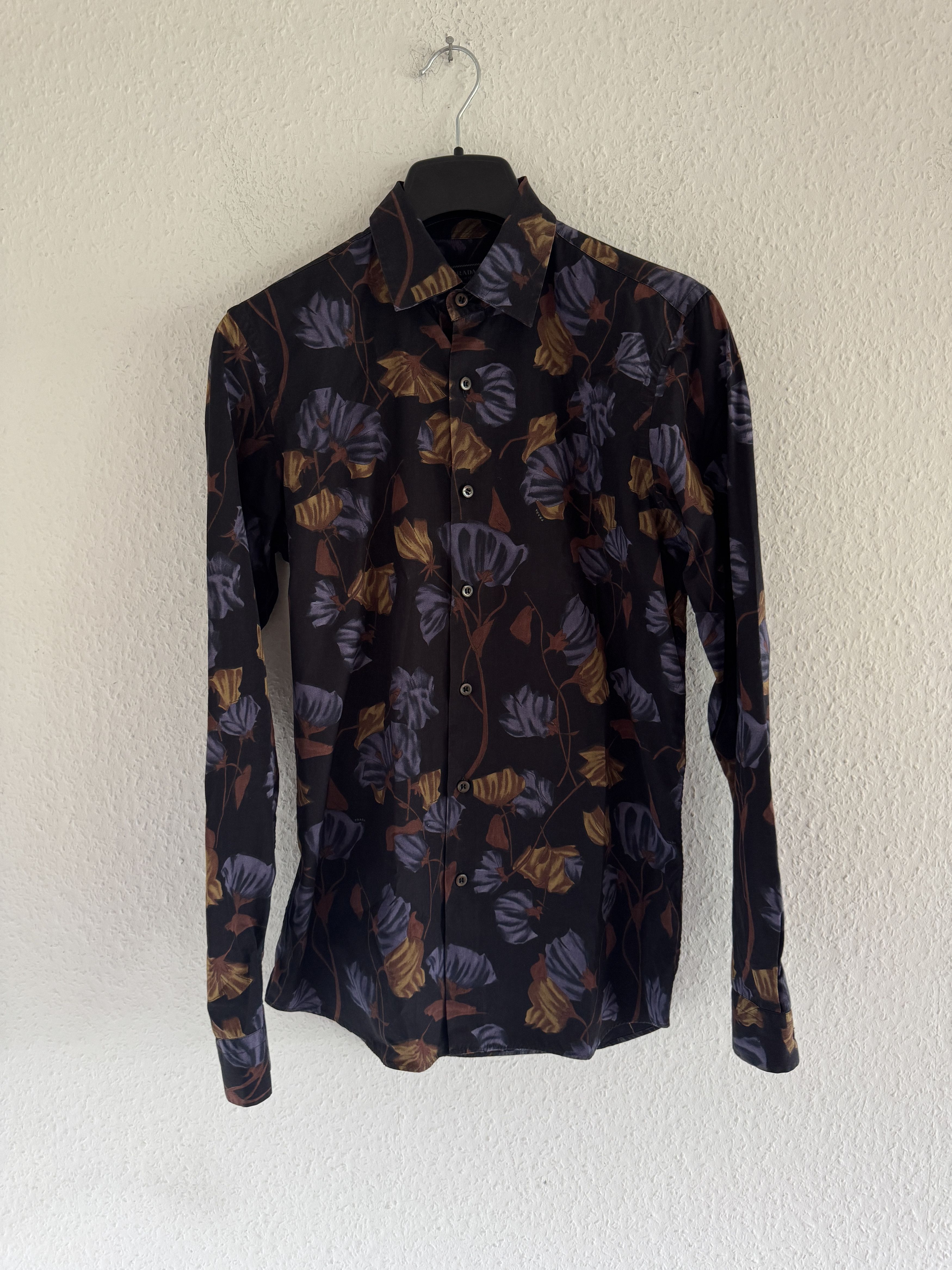 Prada Floral cotton shirt Size US S / EU 44-46 / 1 - 3 Thumbnail