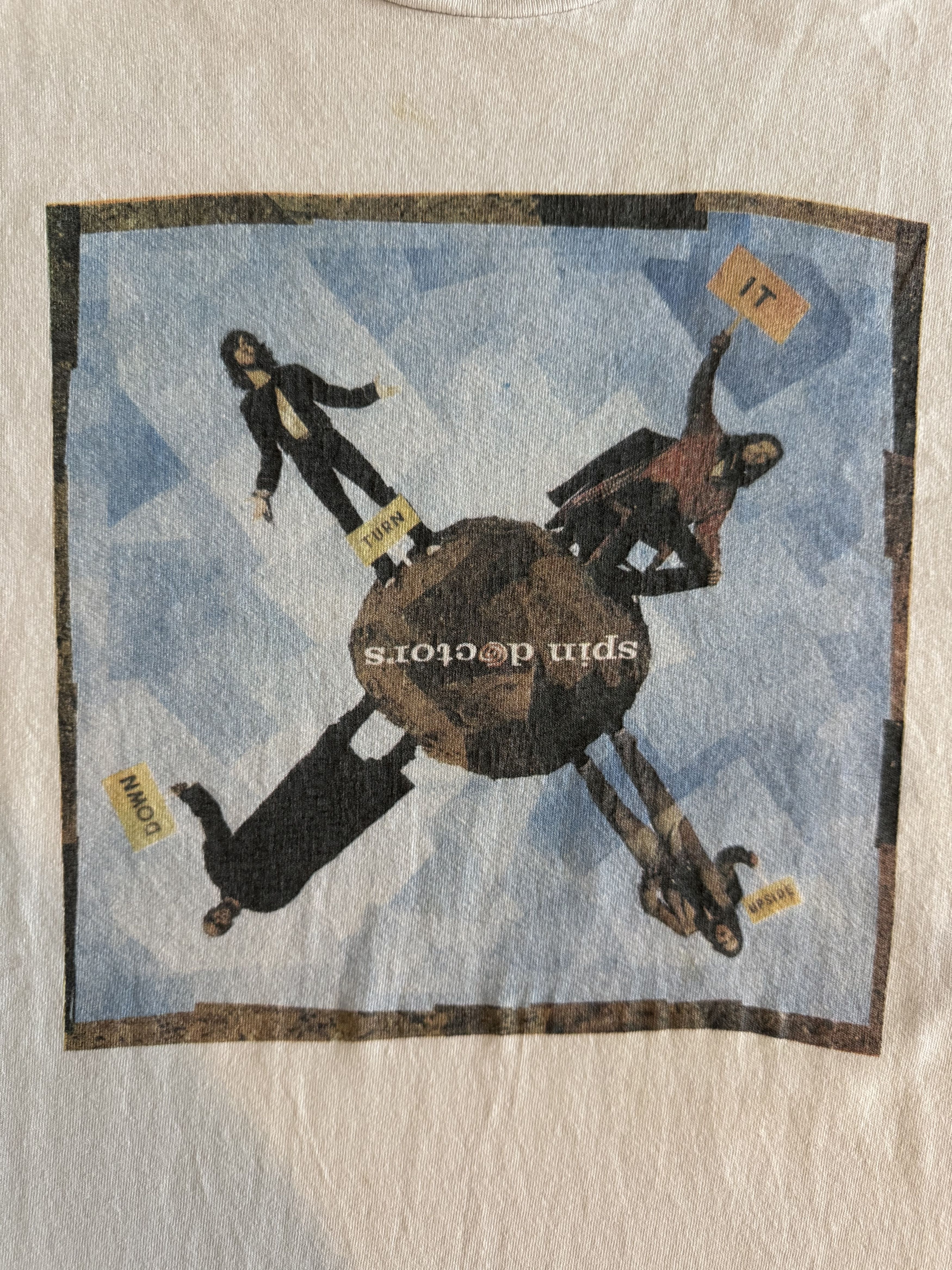 Band Tees Spin Doctors Album Turn It Upside Down 1994’ Size US XL / EU 56 / 4 - 3 Thumbnail