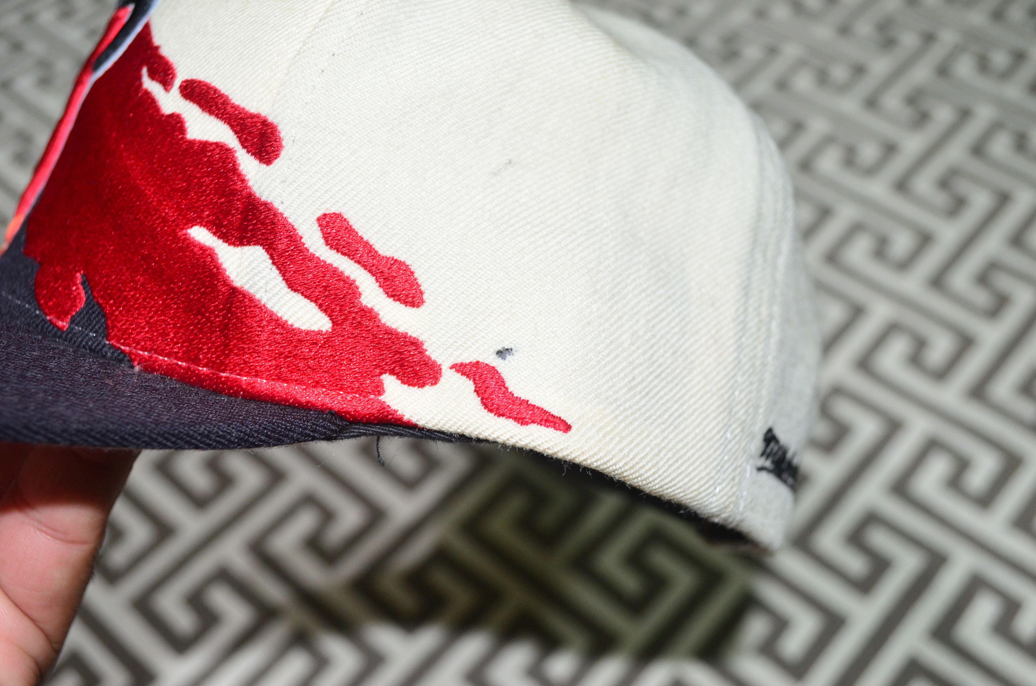 Mitchell & Ness Mitchell & Ness Miami Heat Paintbrush Cap Men's Snapback Size ONE SIZE - 8 Thumbnail