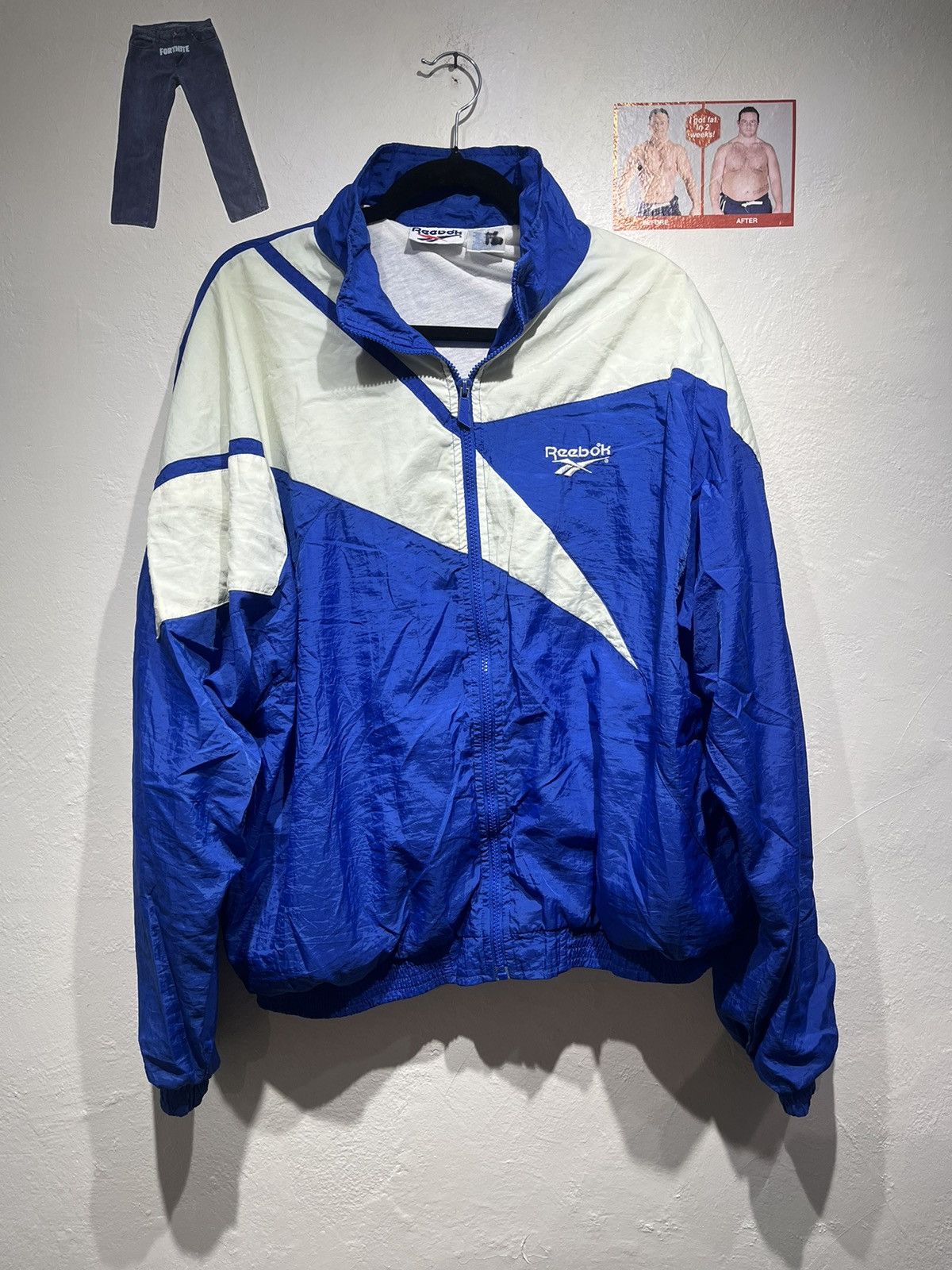 Reebok × Vintage Vintage Reebok Windbreaker Size US L / EU 52-54 / 3 - 1 Thumbnail
