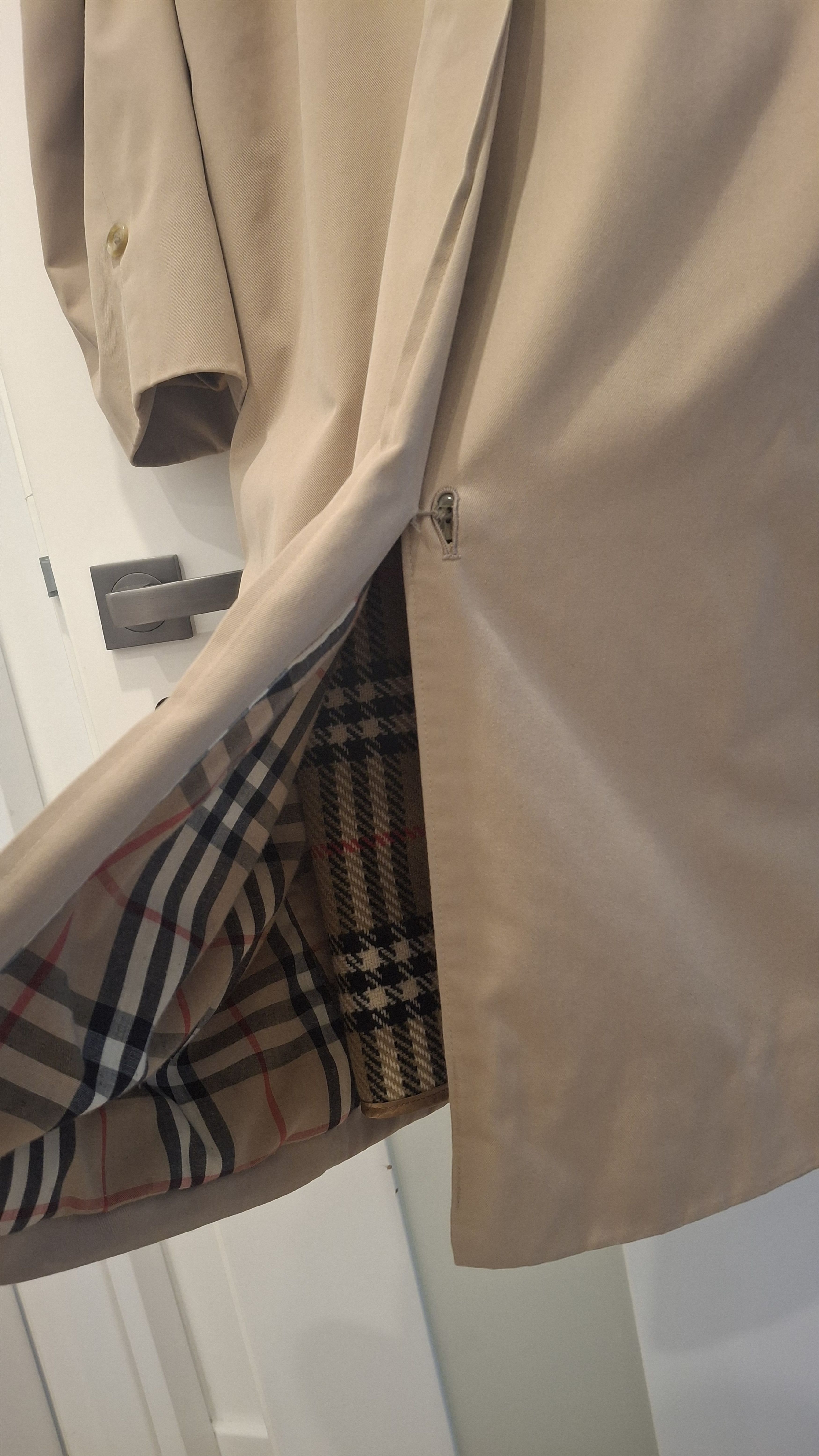 Burberry Vintage Burberrys Nova Check Trench Coat Beige Size US M / EU 48-50 / 2 - 8 Thumbnail