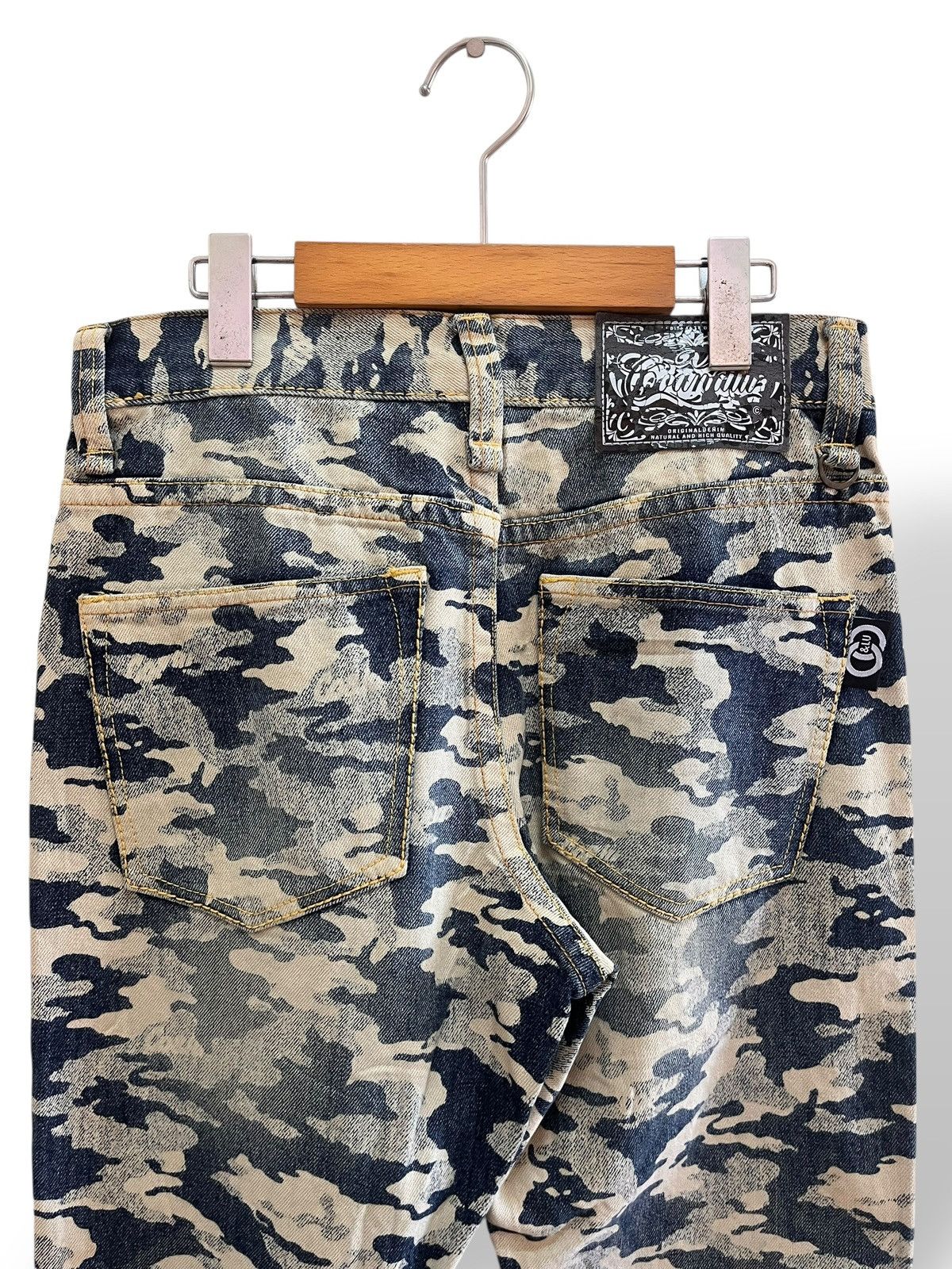 If Six Was Nine Japanese Brand Co & Lu Fullprint Jeans Size US 30 / EU 46 - 11 Thumbnail