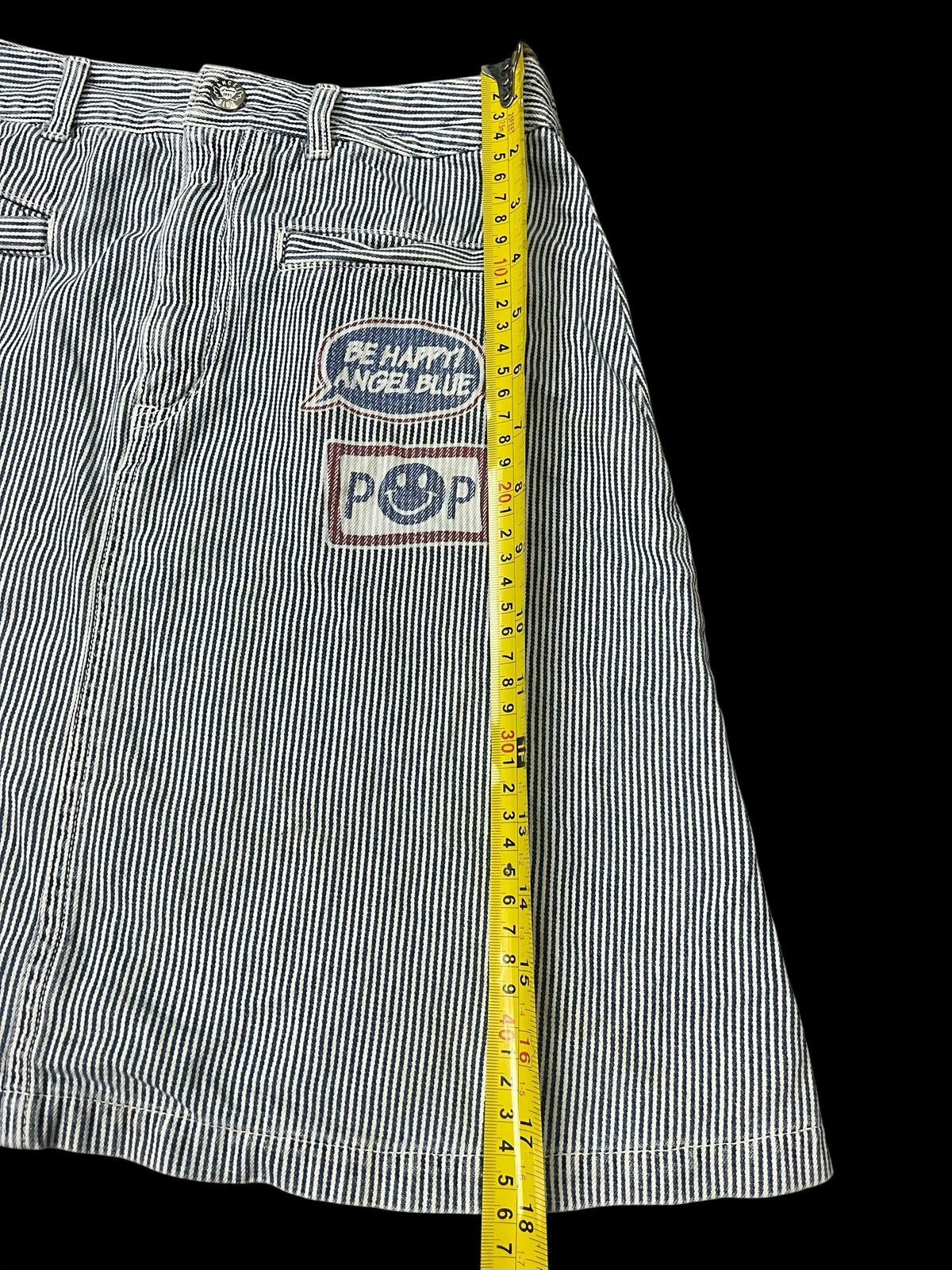 Angel Blue Vintage Angel Blue Hysteric Glamour Stripe Mini Skirt Size 26" / US 2 / IT 38 - 12 Thumbnail