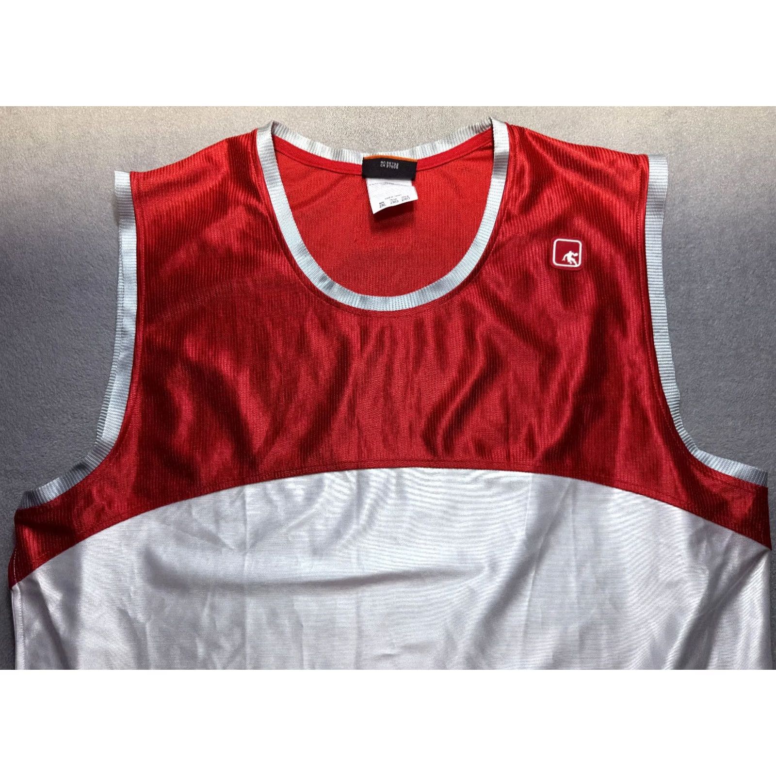Vintage AND1 Vintage Basketball Tank Top Shirt Mens 2XL Red Taiwan Size US XXL / EU 58 / 5 - 6 Thumbnail