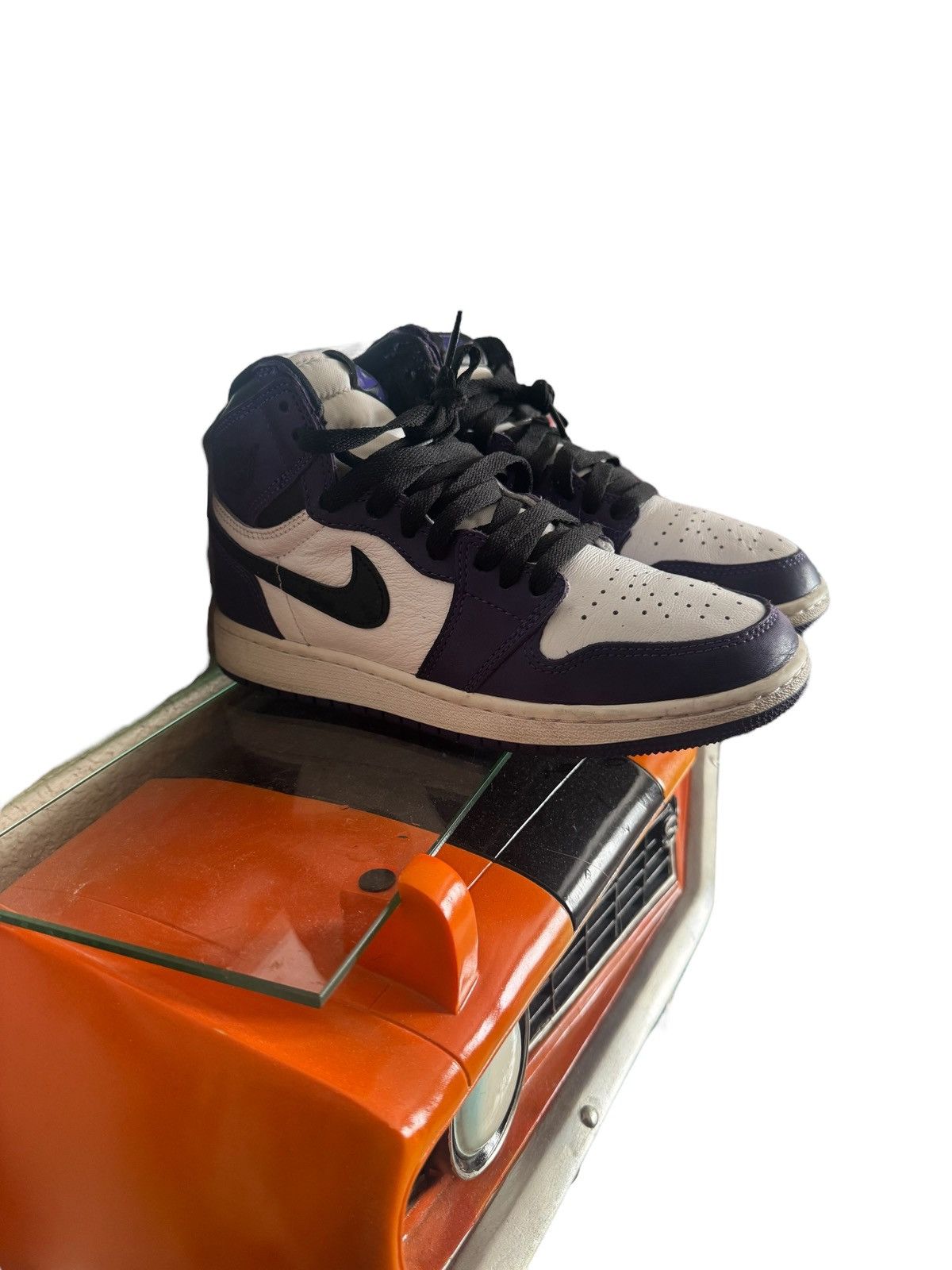 Jordan Brand Air Jordan 1 retro og Court purple Size US 4.5 / IT 34.5 - 5 Thumbnail