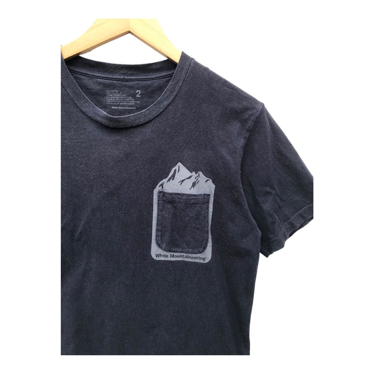 White Mountaineering White Mountaineering Faded Pocket Tee Size US M / EU 48-50 / 2 - 4 Thumbnail