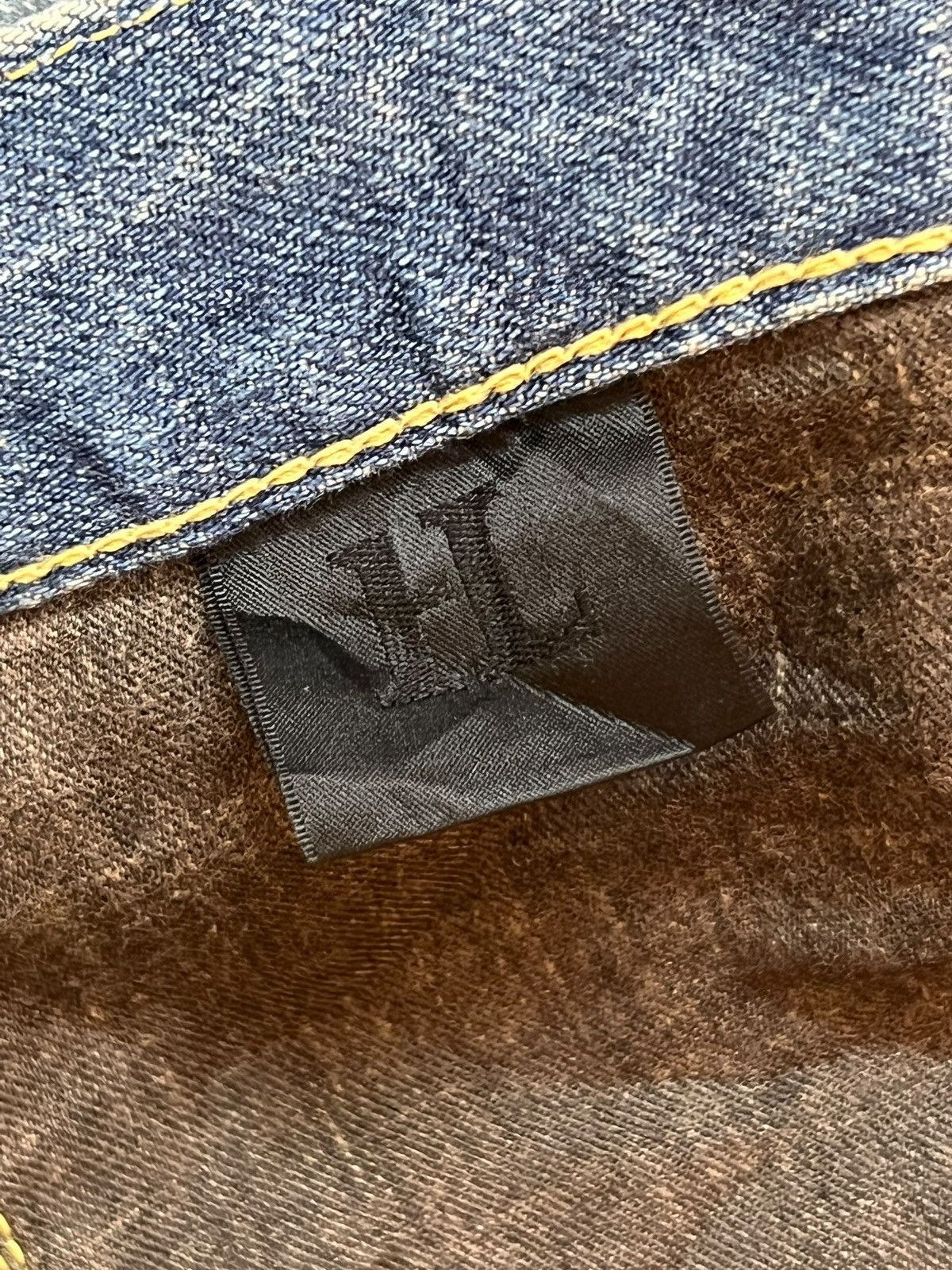 Japanese Brand Vintage HL Heddie Lovu Over Distressed Mad Punk Skinny Jeans Size US 33 - 17 Thumbnail