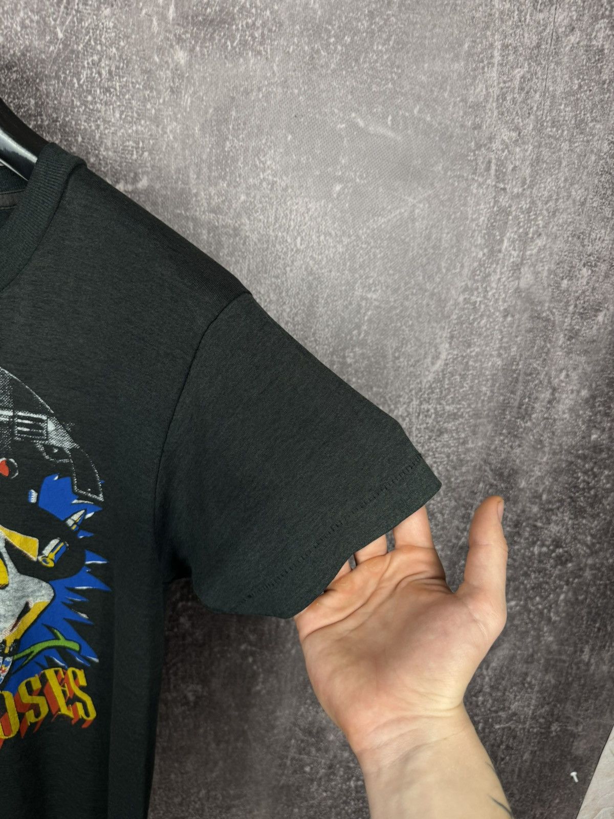 Vintage Vintage 90s Guns n Roses single stitch graphic t shirt tee Size US M / EU 48-50 / 2 - 5 Thumbnail