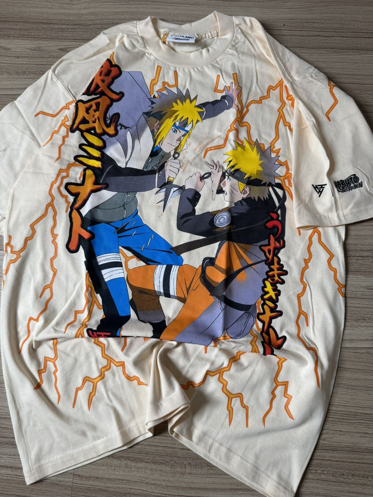 Anime Rare - Naruto Minato Hypland All over print T Shirt Size US L / EU 52-54 / 3 - 2 Thumbnail
