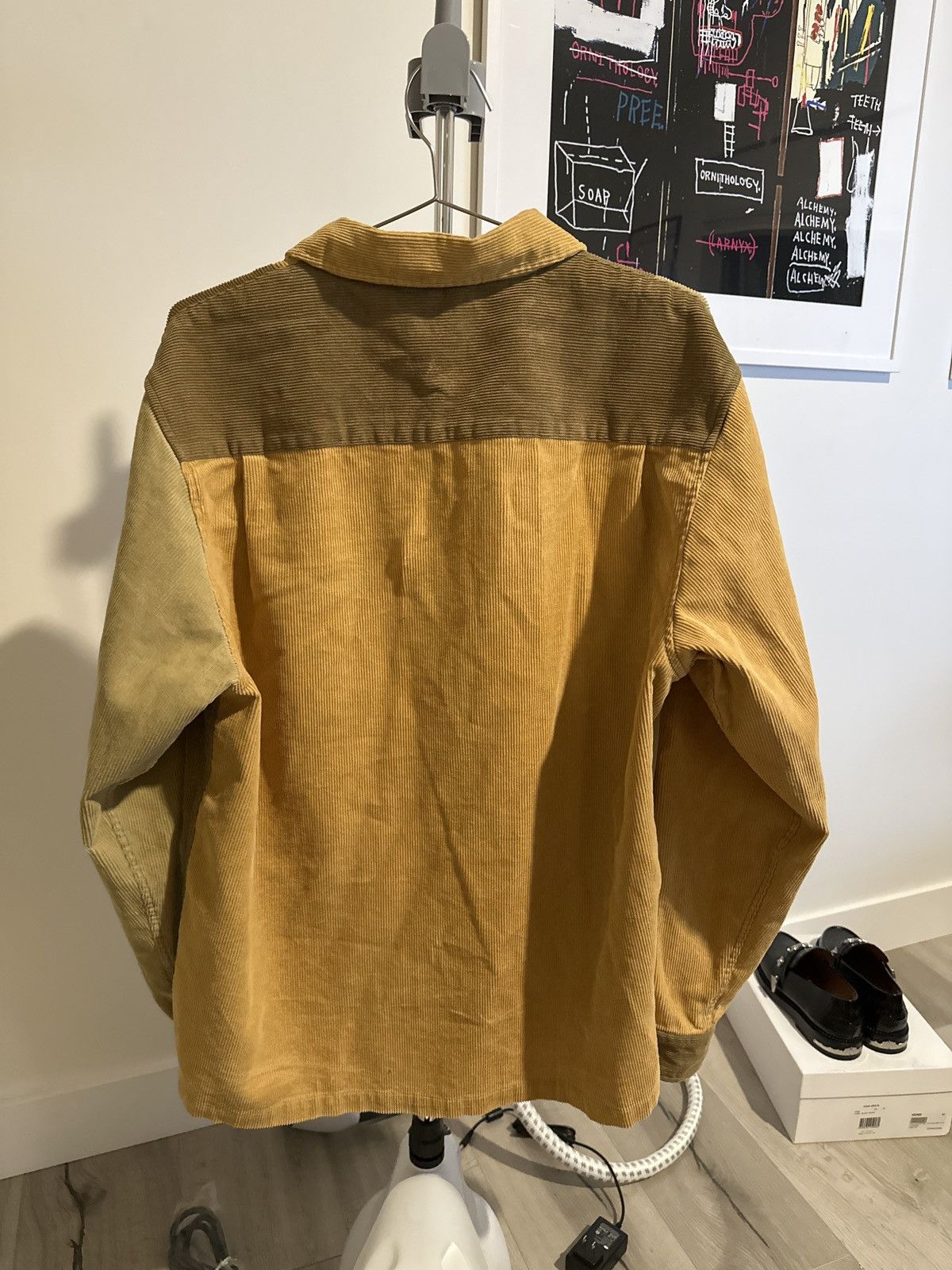 Stussy Stussy Patchwork Yellow Button Up Size Medium Size US M / EU 48-50 / 2 - 4 Thumbnail
