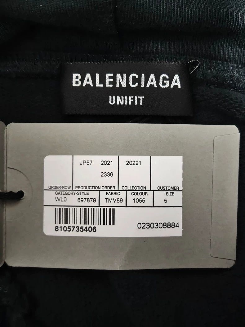 Balenciaga Balenciaga SS22 Band Lightning Flame Pullover Long Sleeve S Size US XXL / EU 58 / 5 - 4 Thumbnail
