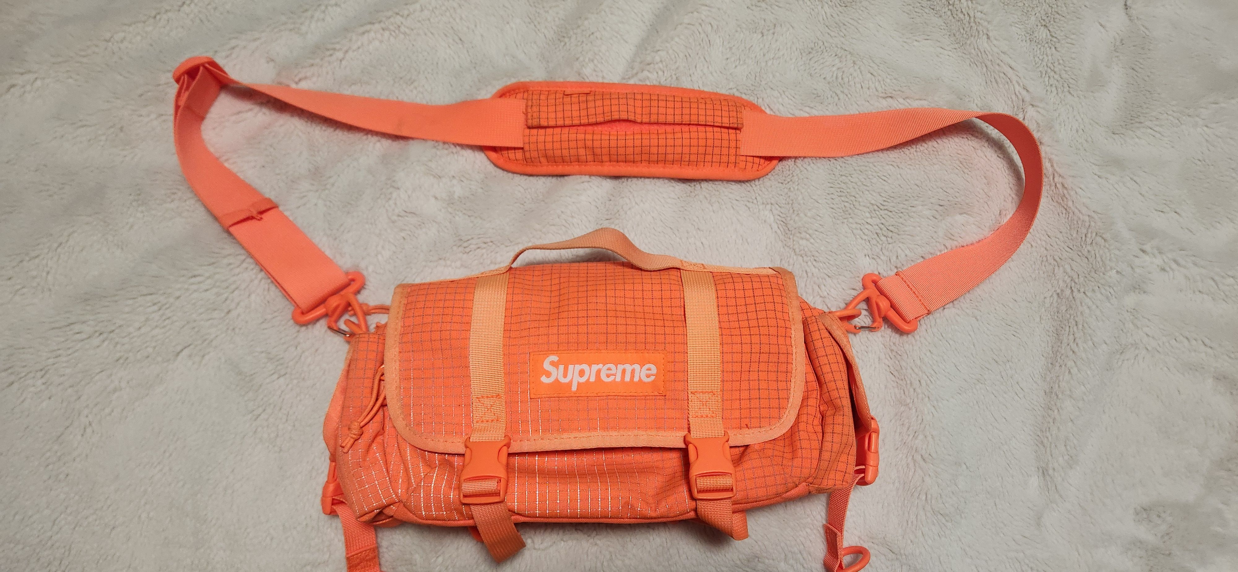 Supreme SUPREME MINI DUFFLE BAG ORANGE SS24 | Grailed