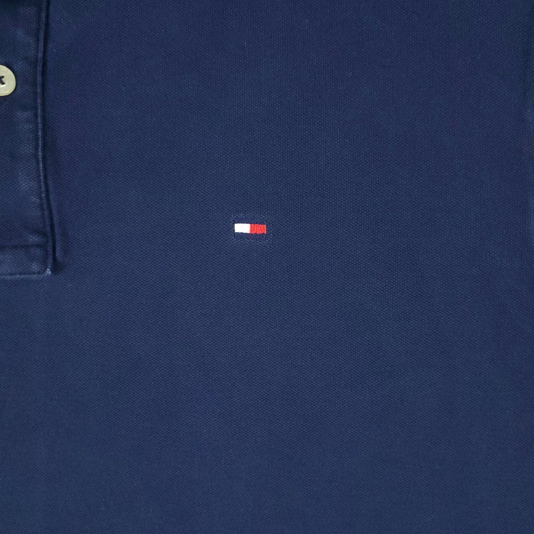 Tommy Hilfiger Tommy Hilfiger Polo Shirt Mens Medium Blue Casual Short Sleeve Activewear Size US M / EU 48-50 / 2 - 2 Thumbnail