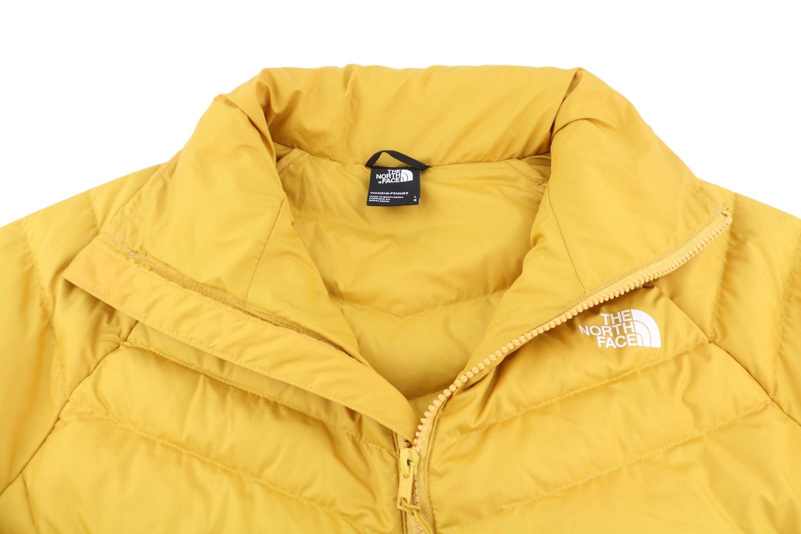 The North Face NEW ASHTON PARKA L Yellow 550 Down Insulated Quilted 83715 Size L / US 10 / IT 46 - 5 Thumbnail