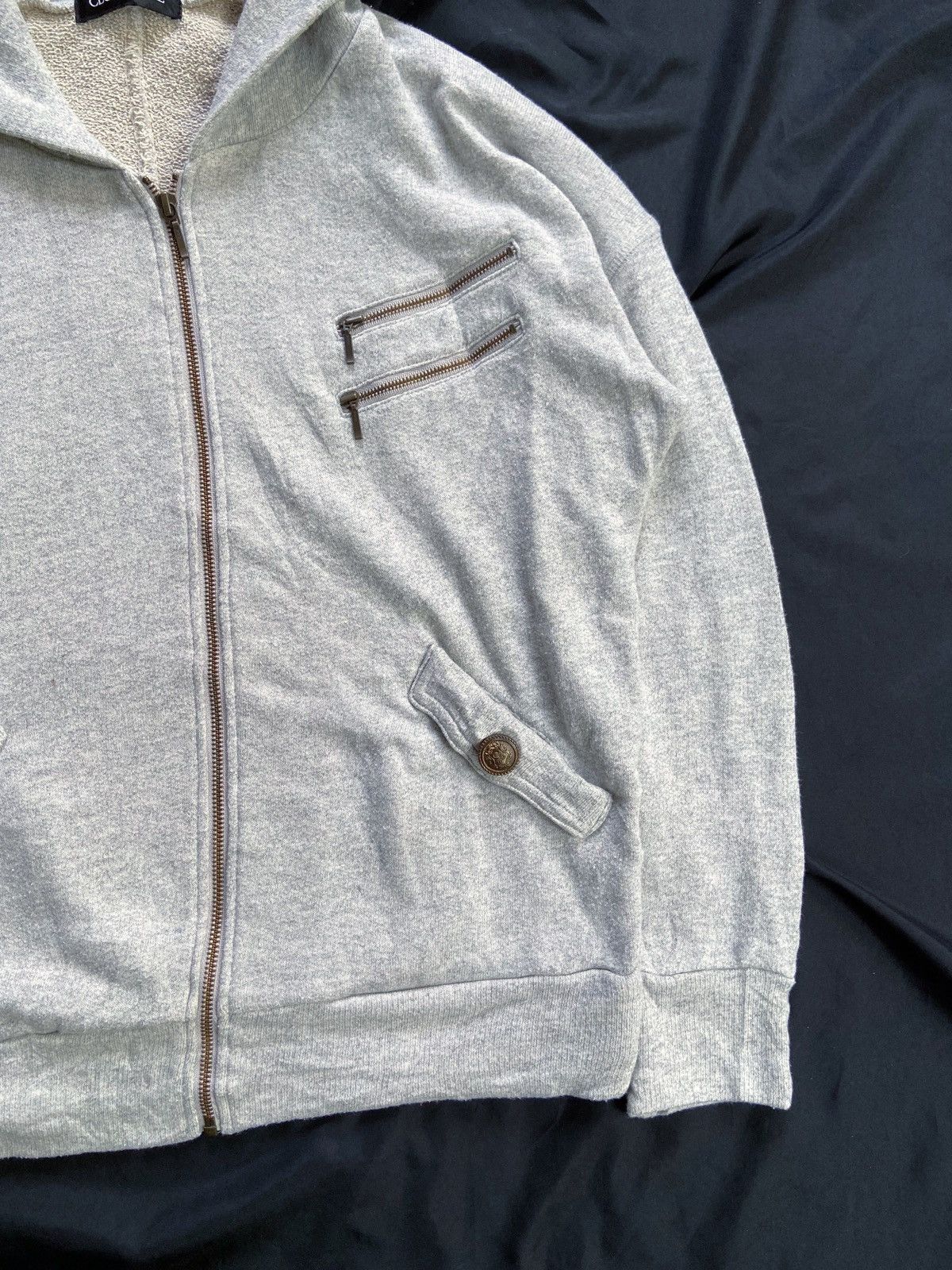 Japanese Brand CECIL MCBEE MULTI ZIPPER STYLE ZIP HOODIE Size US M / EU 48-50 / 2 - 5 Thumbnail