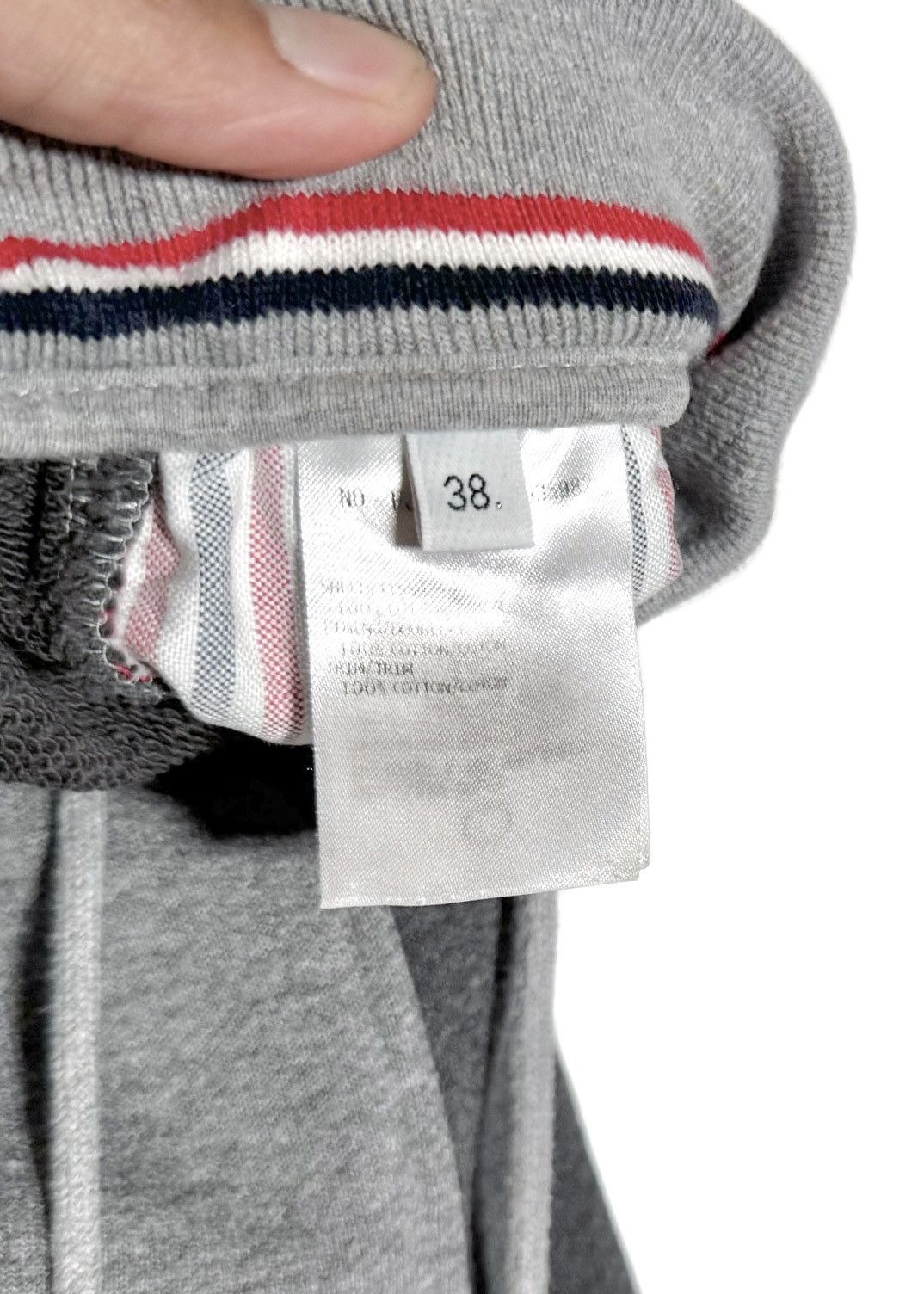 Thom Browne Thom Browne Grey Colorblock 4-bar Sweatpants Size 26" / US 2 / IT 38 - 8 Thumbnail