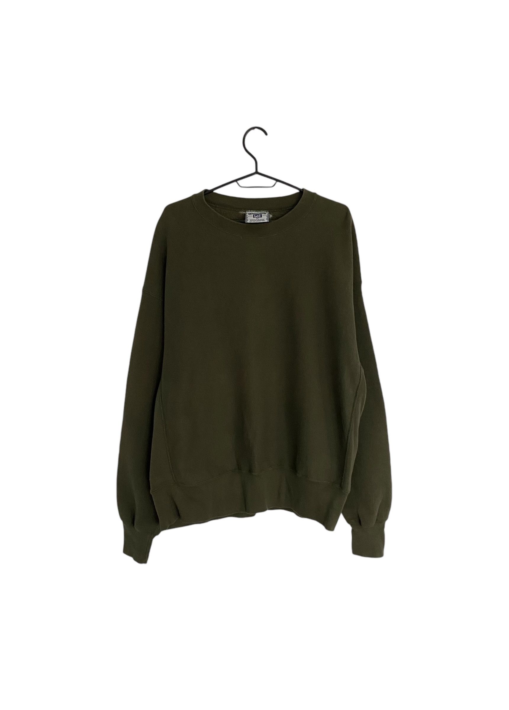 Lee × Vintage 80s' Lee Crossgrain vintage crewneck Size US XL / EU 56 / 4 - 1 Thumbnail