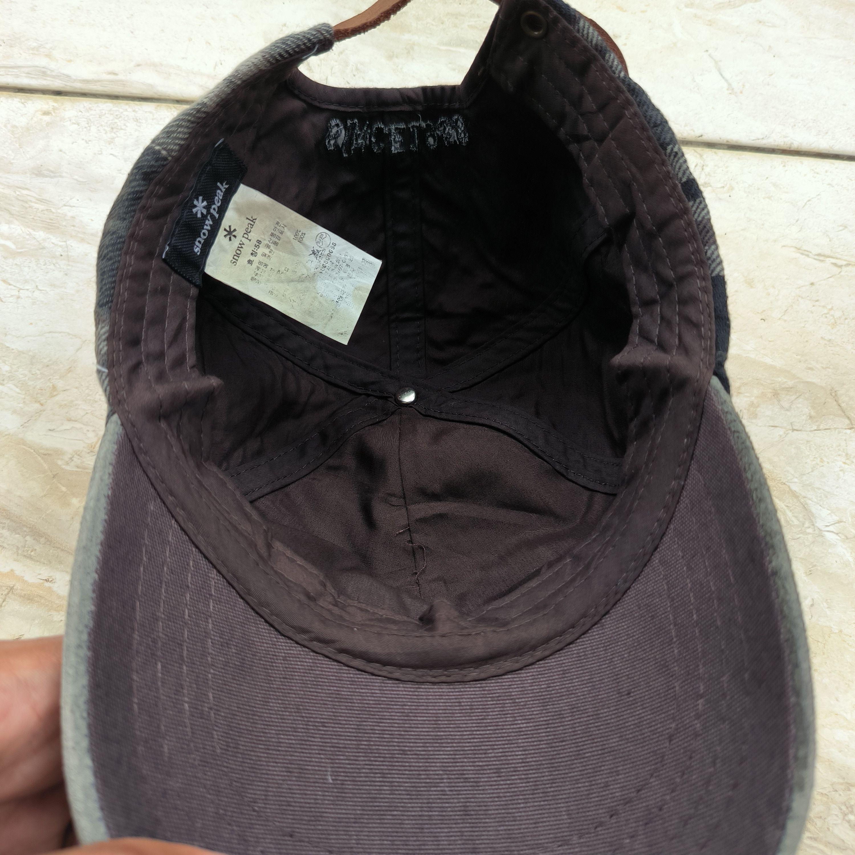 Snow Peak Snow Peak Tartan Checked Cap Size ONE SIZE - 7 Thumbnail