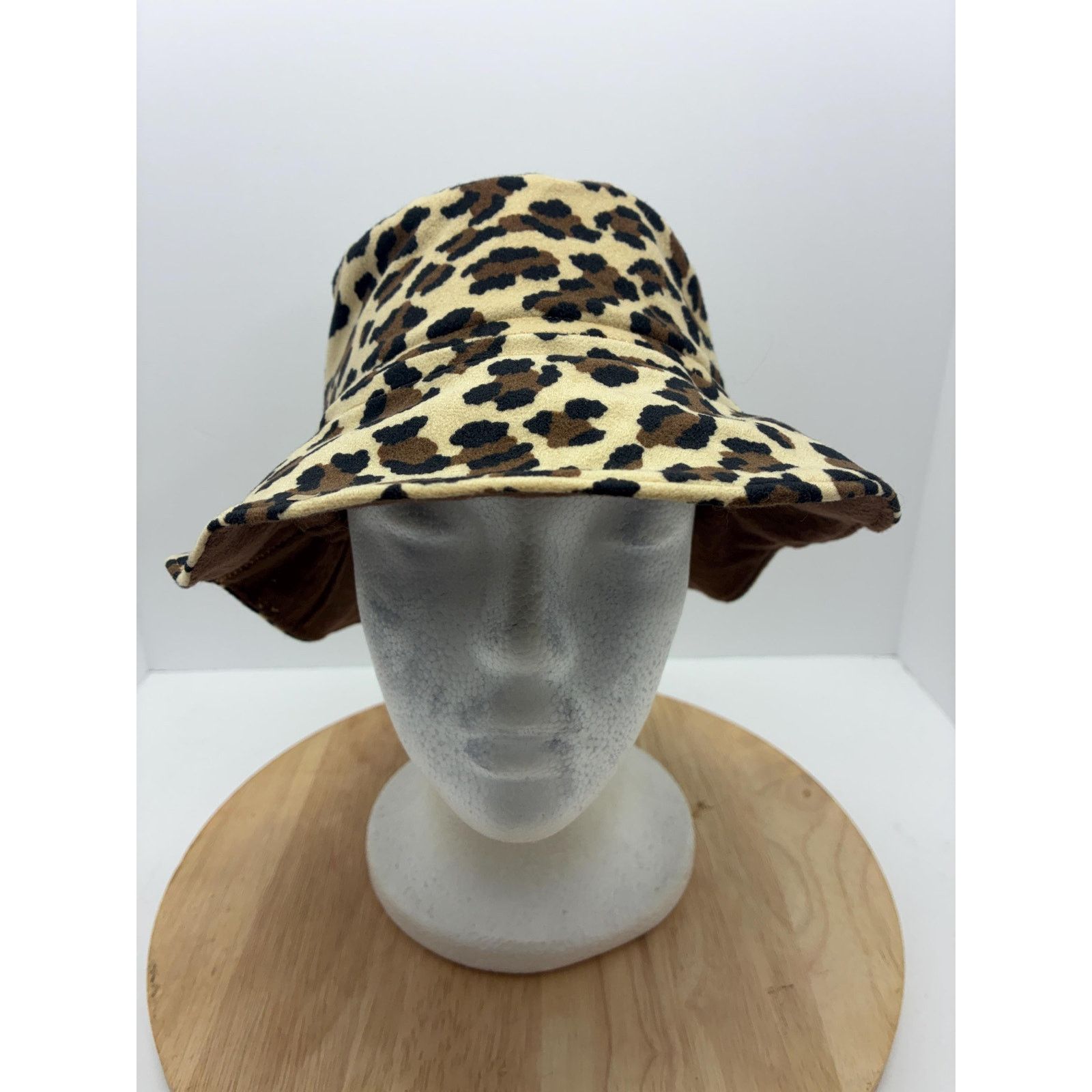 Other The Cheetah — Upcycled Cheetah Print Polyester Bucket Hat Size ONE SIZE - 1 Thumbnail