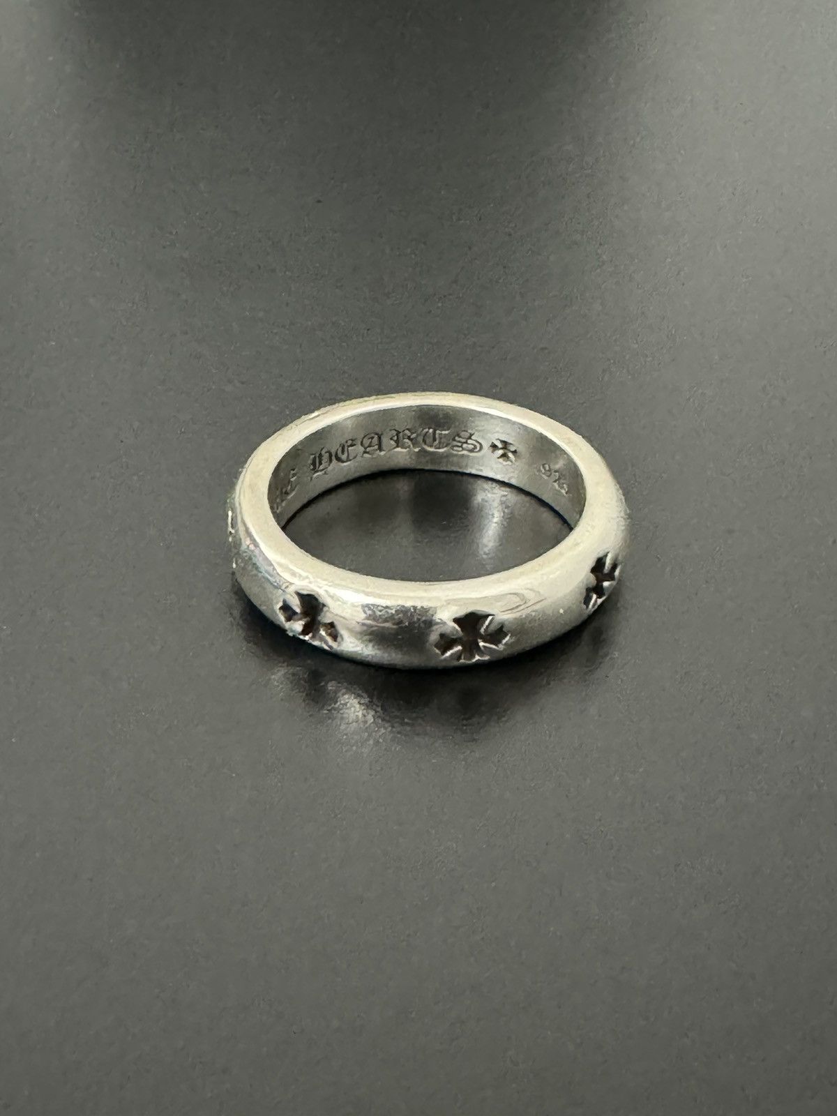 【特価】 Chrome Grailed | 8.5 US Ring Plus CH Negative Hearts アクセサリー