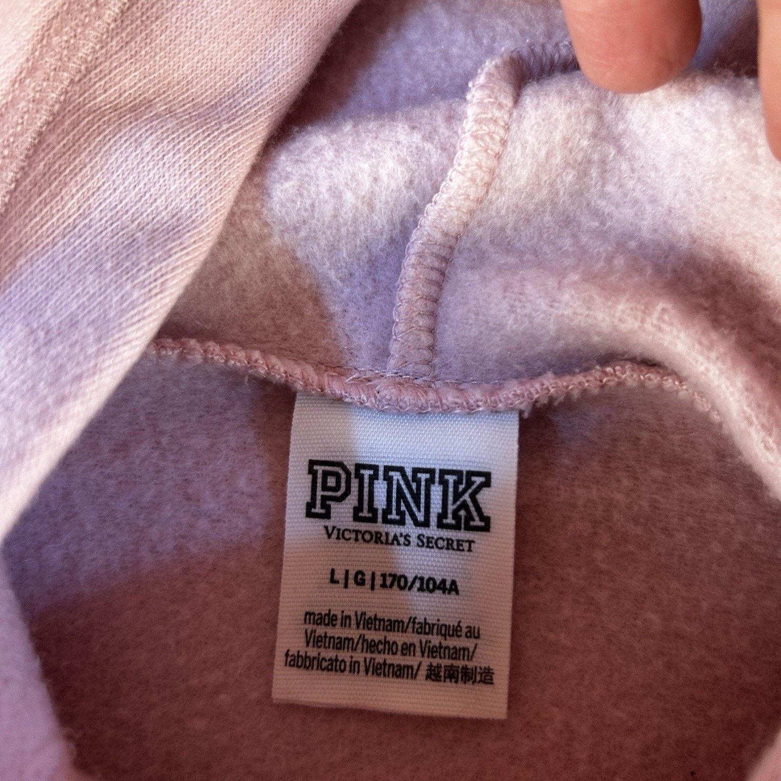 Victoria's Secret Victoria's Secret PINK Women Hoodie Sequins Bling Sz L Size L / US 10 / IT 46 - 5 Thumbnail