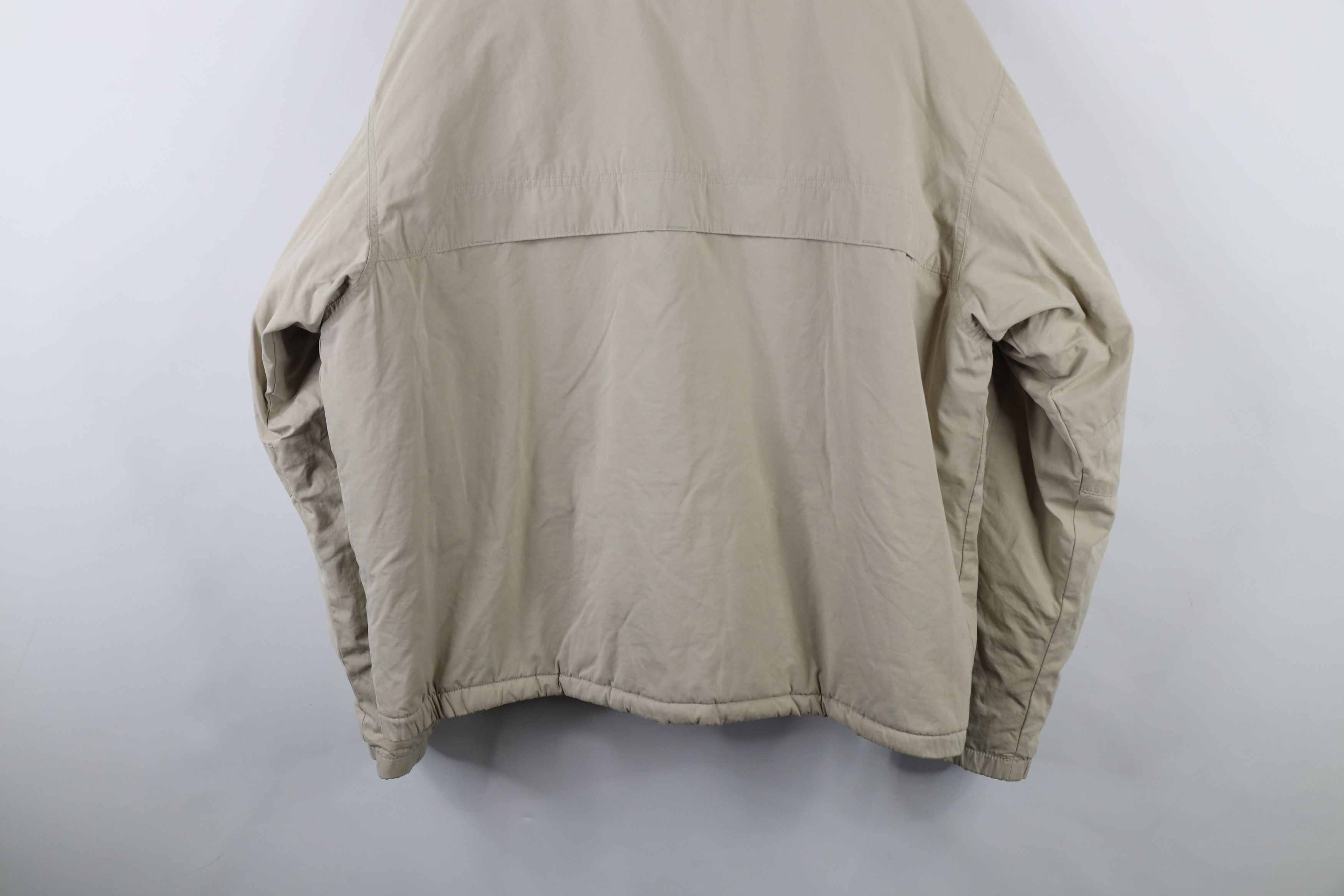 Columbia × Vintage Vintage 90s Columbia Lined Full Zip Bomber Jacket Beige Size US XL / EU 56 / 4 - 14 Thumbnail