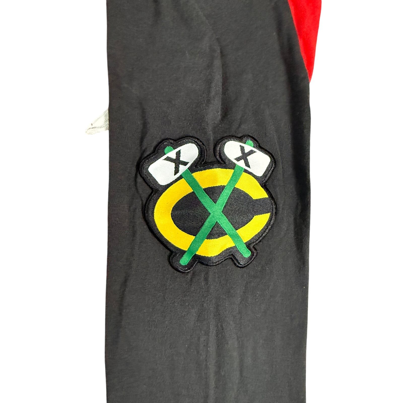 Majestic Chicago Blackhawks NHL Logo Women's Long Sleeve Shirt Size XS / US 0-2 / IT 36-38 - 3 Thumbnail