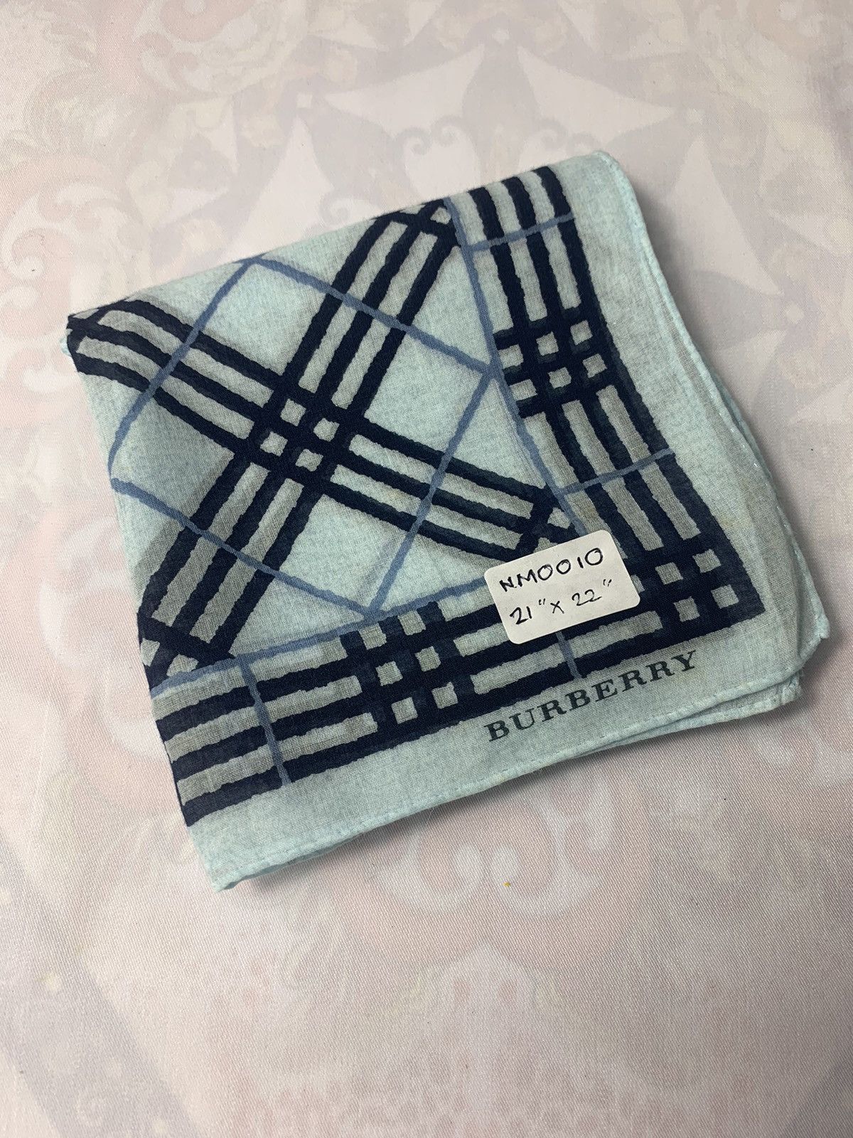Burberry Vintage Burberry Handkerchief / Neckerchief / Bandana Size ONE SIZE - 7 Thumbnail