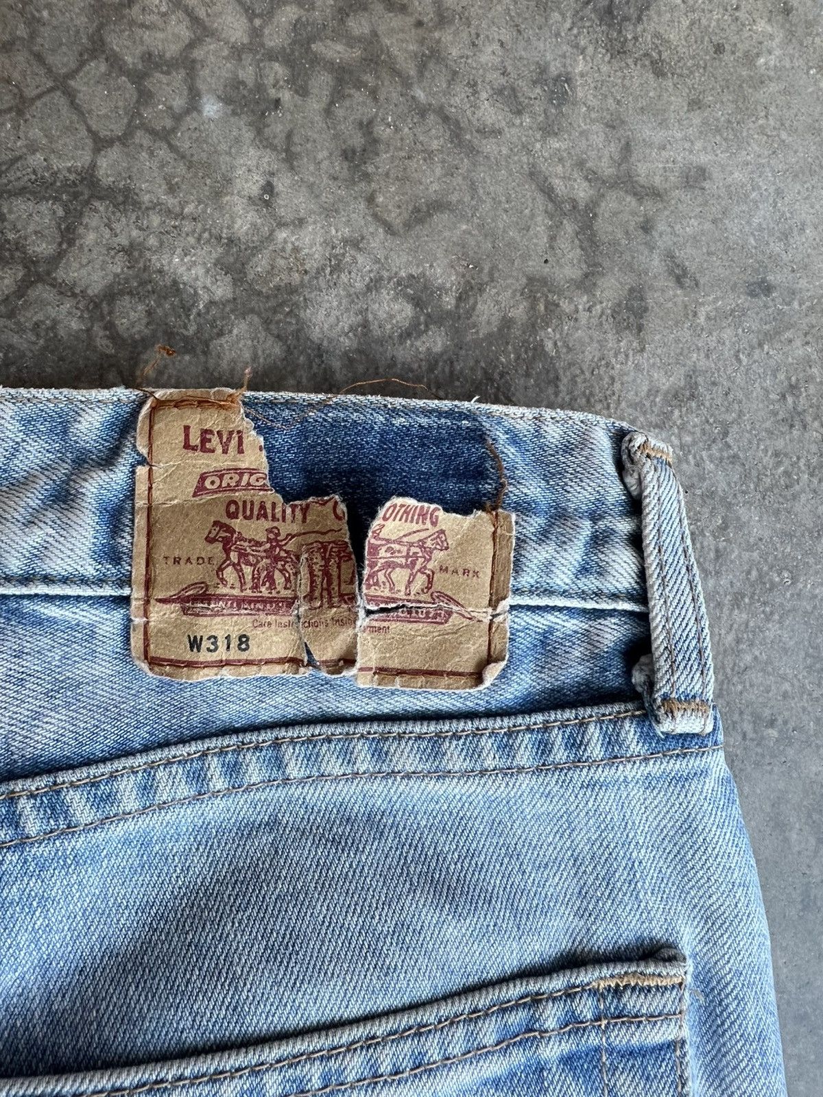 Japanese Brand × Levi's 🌈90’s Levis Painter Distress Jeans Size US 28 / EU 44 - 15 Thumbnail