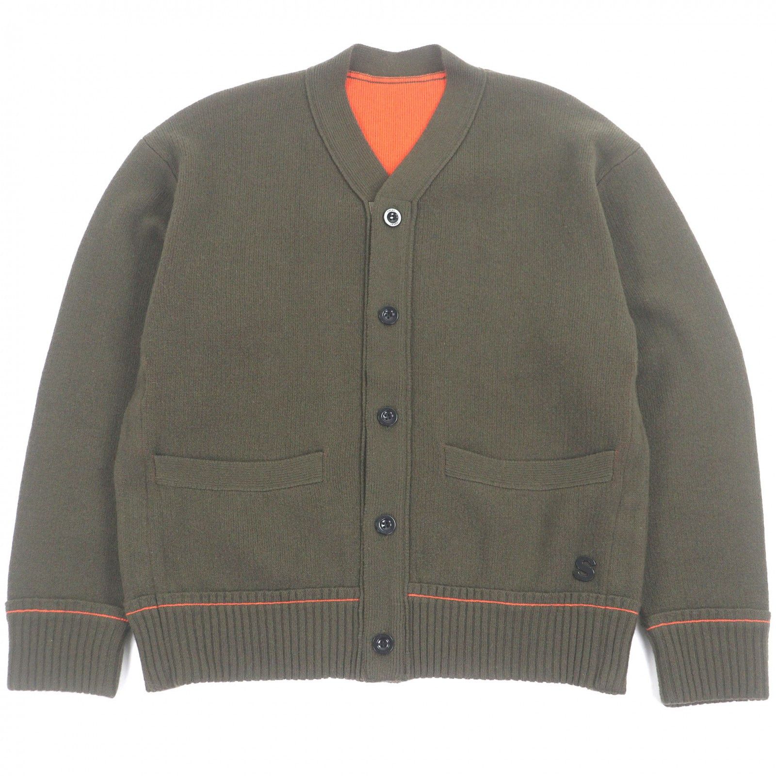 Sacai Sacai Sacai Studs Cashmere Knit Cardigan Textile Tops DUTY FREE for USA Size ONE SIZE - 1 Thumbnail