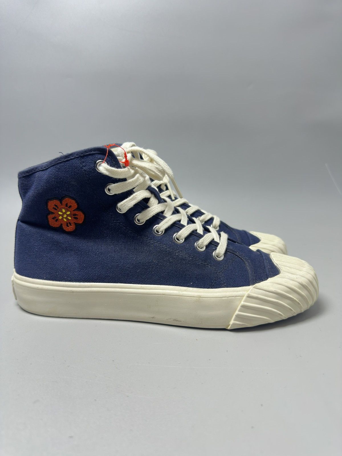 Kenzo Kenzo Boke Flower Embroidered High-Top Sneakers Size US 8 / EU 41 - 2 Thumbnail