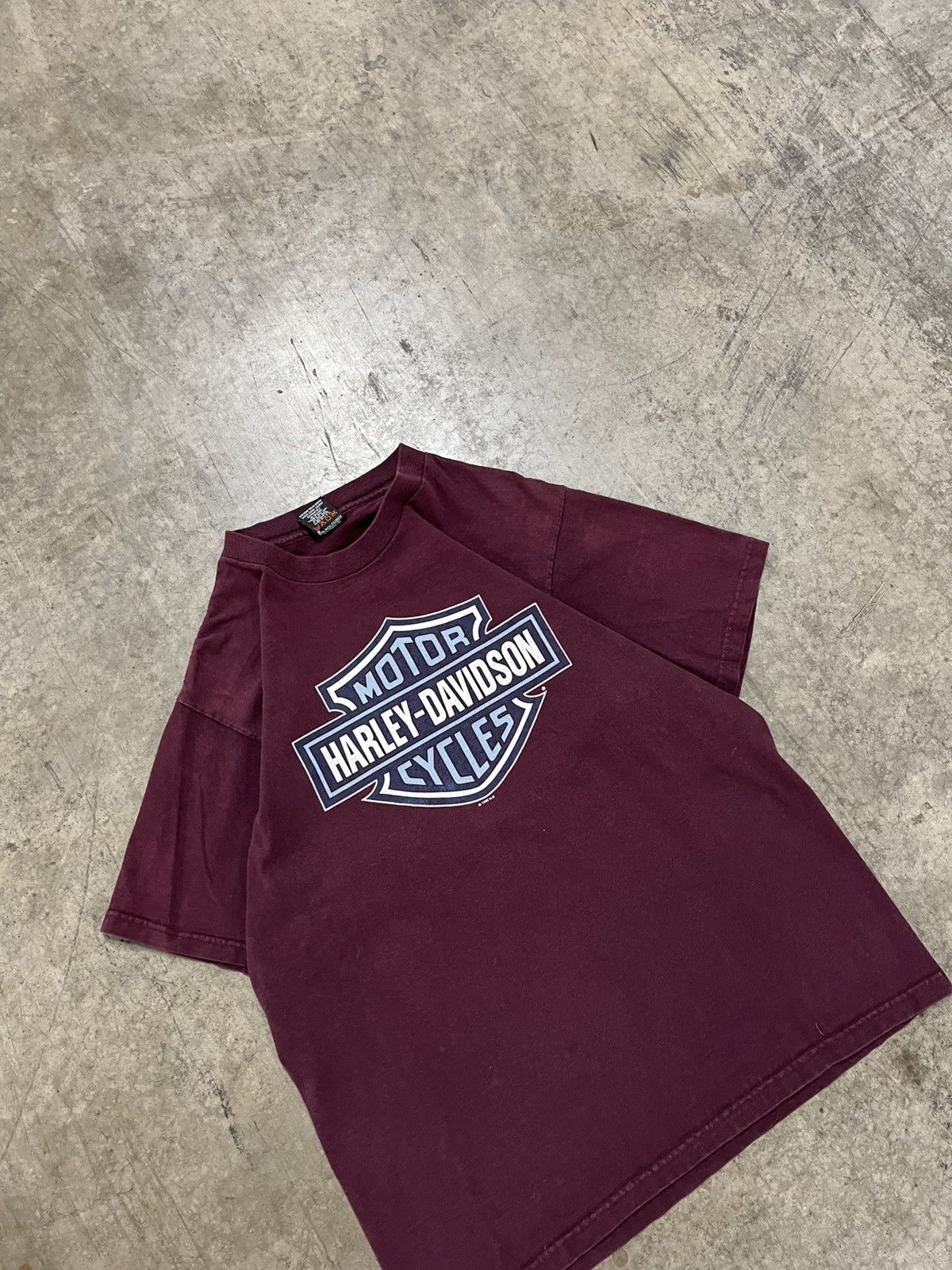 Harley Davidson × Vintage Harley Davidson vintage graphic tee hype rare skater biker Size US L / EU 52-54 / 3 - 4 Thumbnail