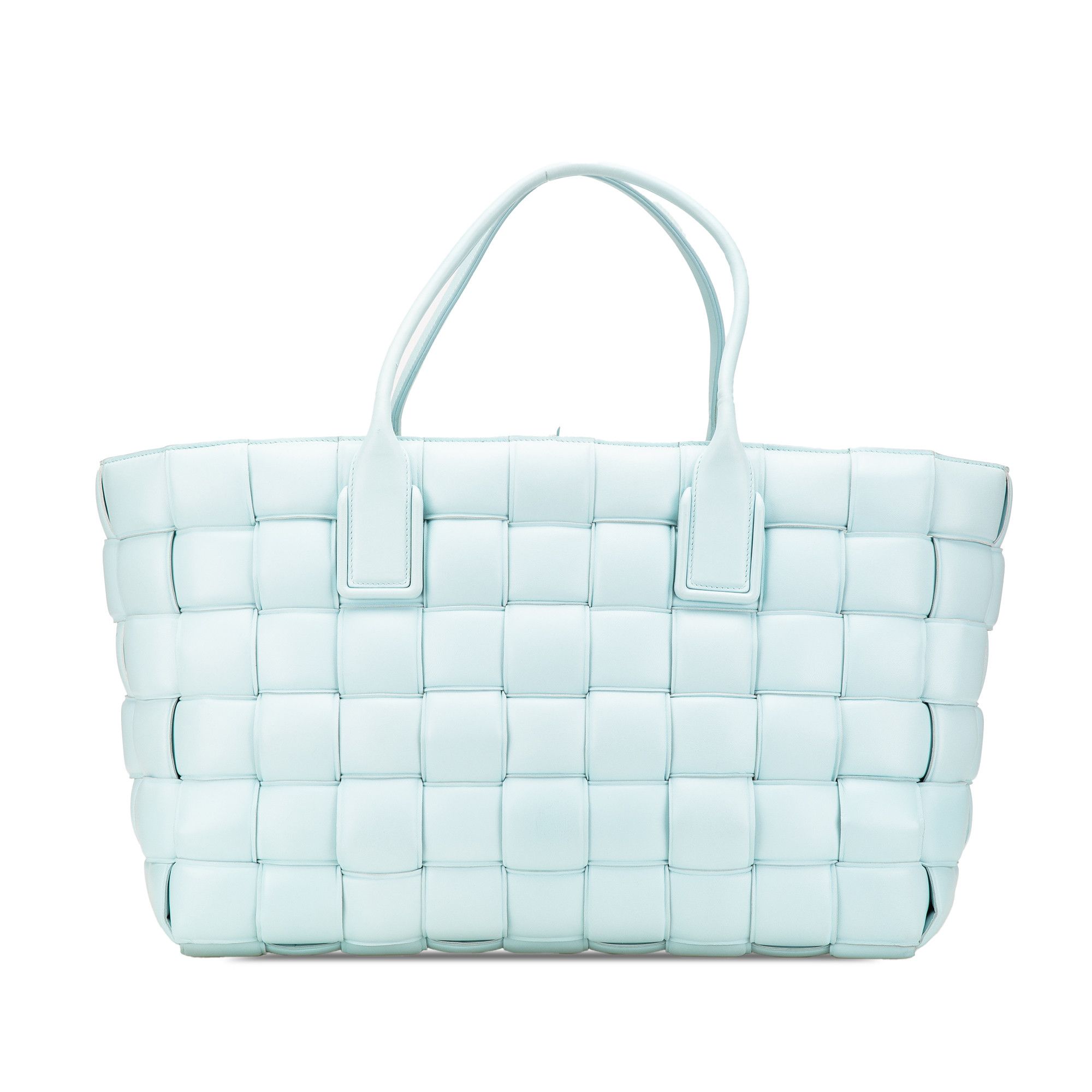 Bottega Veneta Bottega Veneta Large Lambskin Intreccio Padded Tote Size ONE SIZE - 1 Thumbnail
