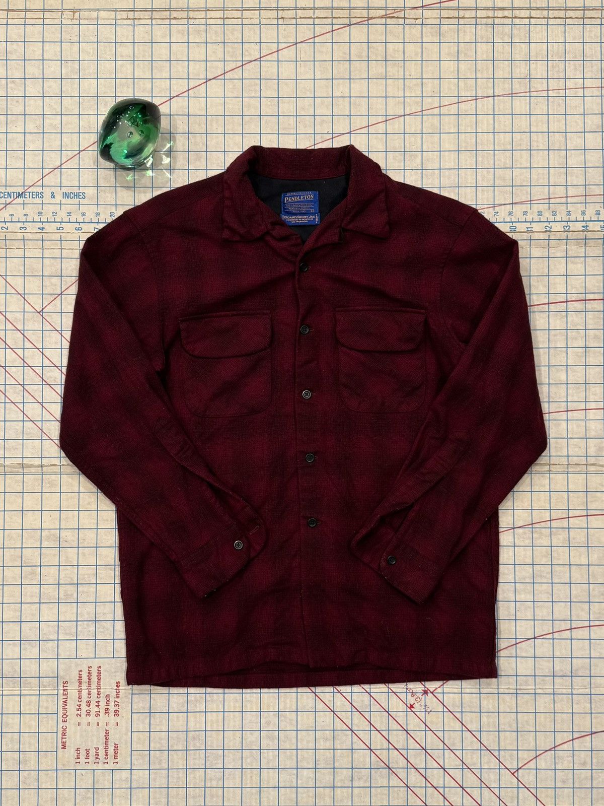 Pendleton Vintage Pendleton Board Shirt Jac Buffalo Plaid Mens Medium Size US M / EU 48-50 / 2 - 4 Thumbnail