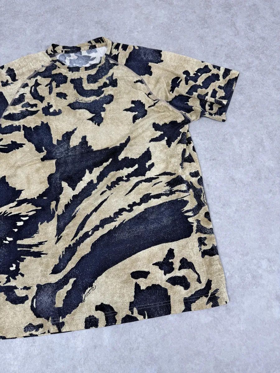 Roberto Cavalli AW2001 Roberto Cavalli Camo Bird Beige T-Shirt Size US M / EU 48-50 / 2 - 8 Thumbnail
