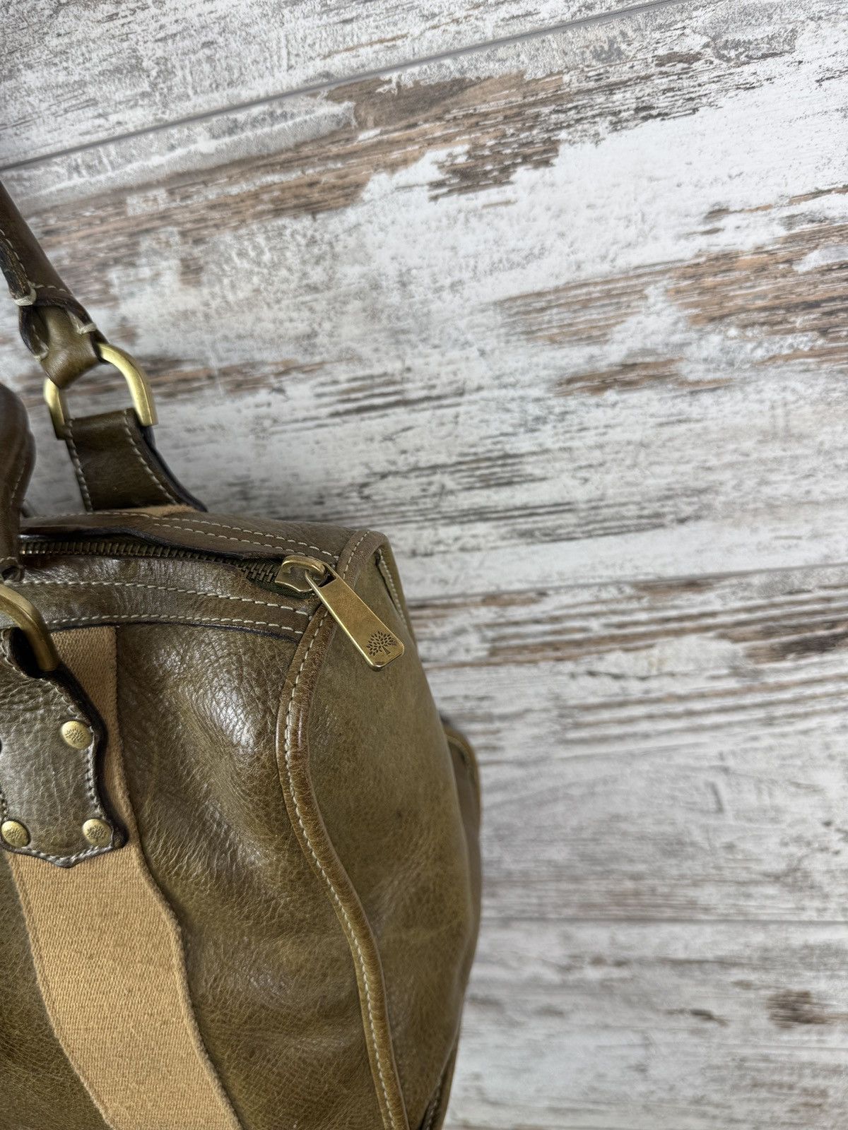 Mulberry × Vintage Women’s Mulberry bag luxury leather tote Alice Size ONE SIZE - 7 Thumbnail