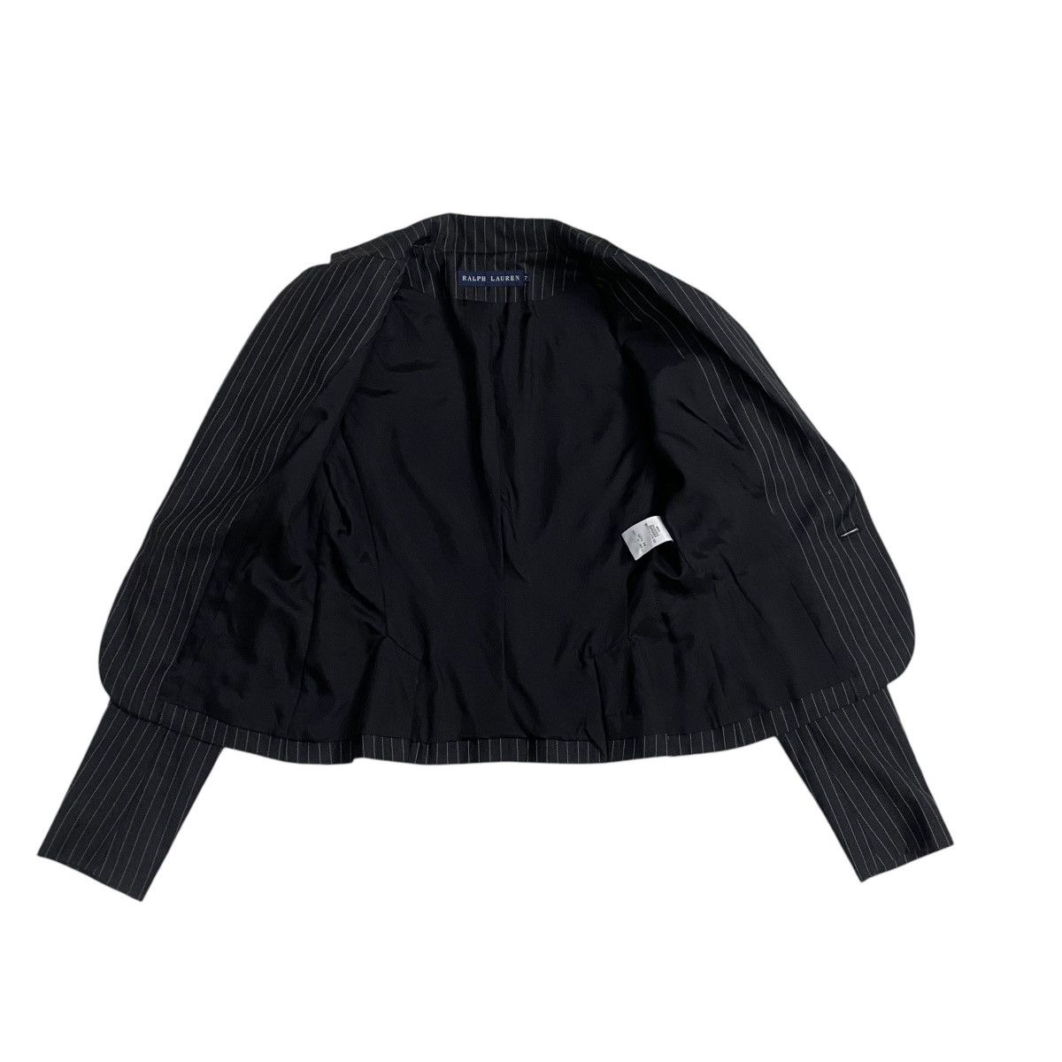 Polo Ralph Lauren × Ralph Lauren × Vintage Ralph Lauren blazer coat stripes Size XXS / US 00 / IT 34 - 6 Thumbnail