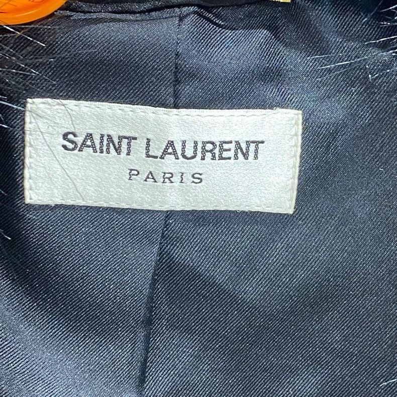 Saint Laurent Paris Saint Laurent Colorblock Fur Jacket- Size US L / EU 52-54 / 3 - 3 Thumbnail