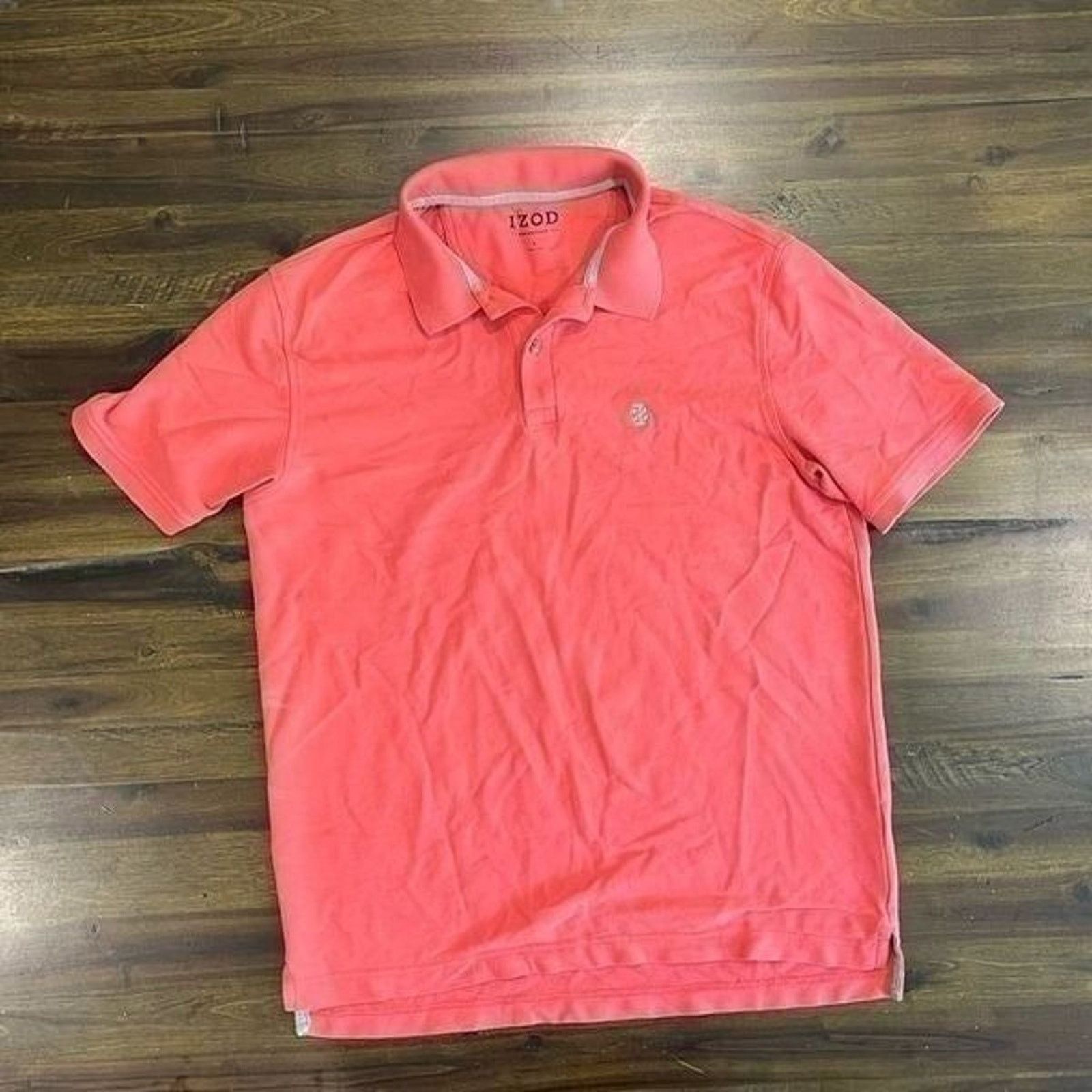 Izod IZOD Men’s Short Sleeve Red "Advantage" Polo - Size L Size US L / EU 52-54 / 3 - 1 Thumbnail