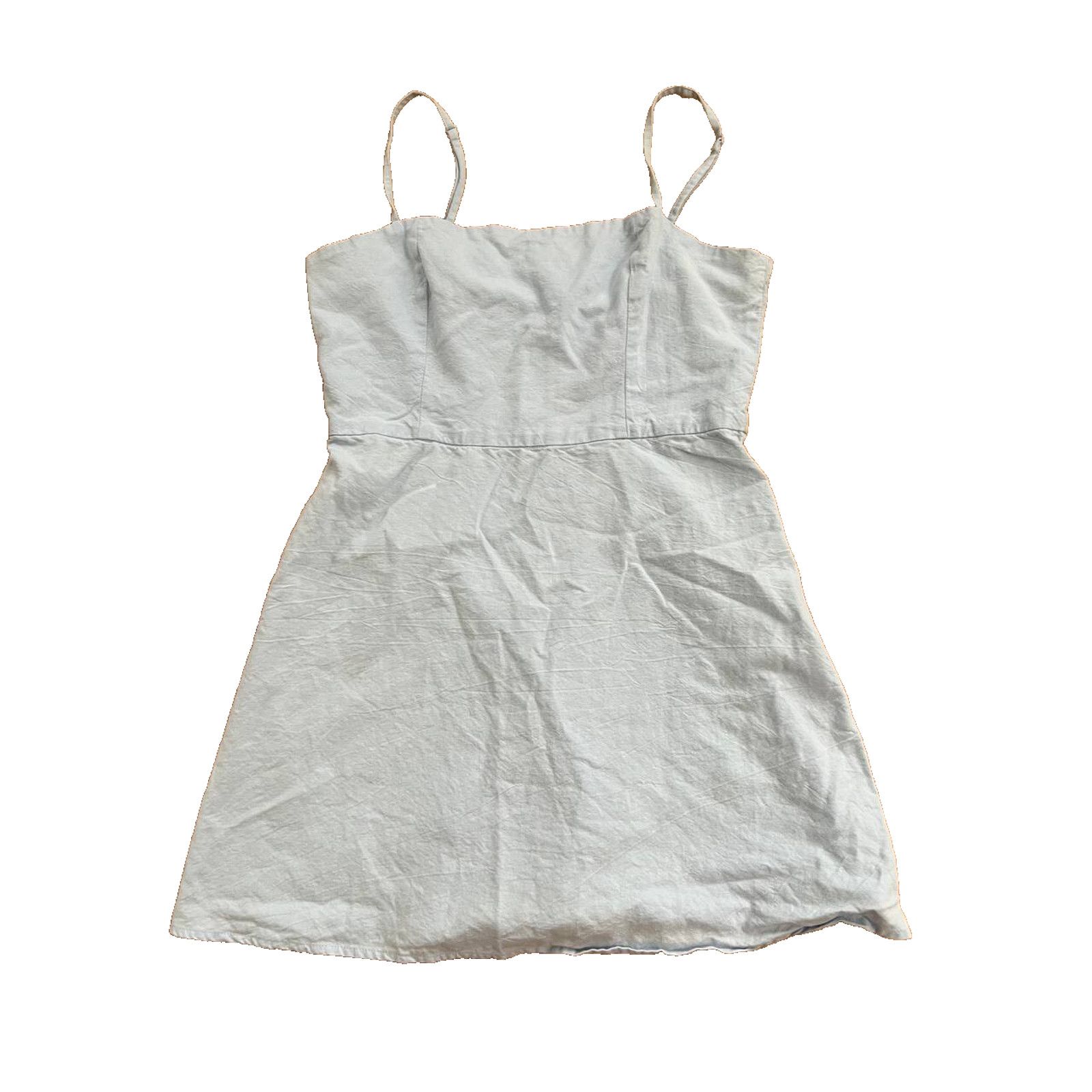 superdown Superdown Women Vienna A-Line Mini Dress Blue Small A000894 Size S / US 4 / IT 40 - 3 Thumbnail