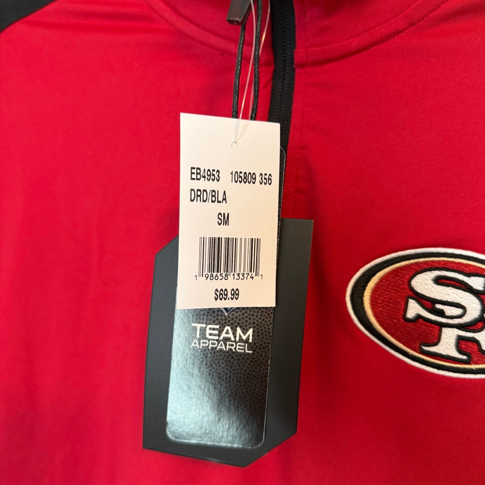 Antigua San Francisco 49ers Antigua NFL Quarter Zip Men’s Size S NWT Size US S / EU 44-46 / 1 - 3 Thumbnail