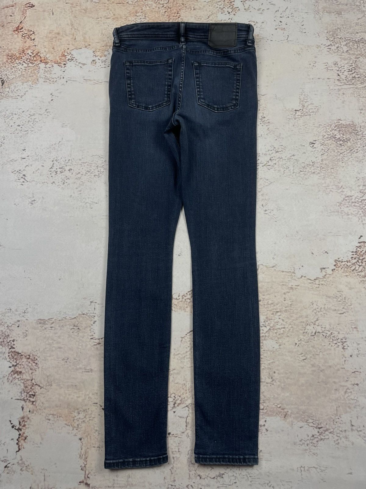 Acne Studios Acne Studios W25 L32 Climb Blue Black Denim Jeans Womens EGV Size 25" / US 0 / IT 36 - 2 Thumbnail
