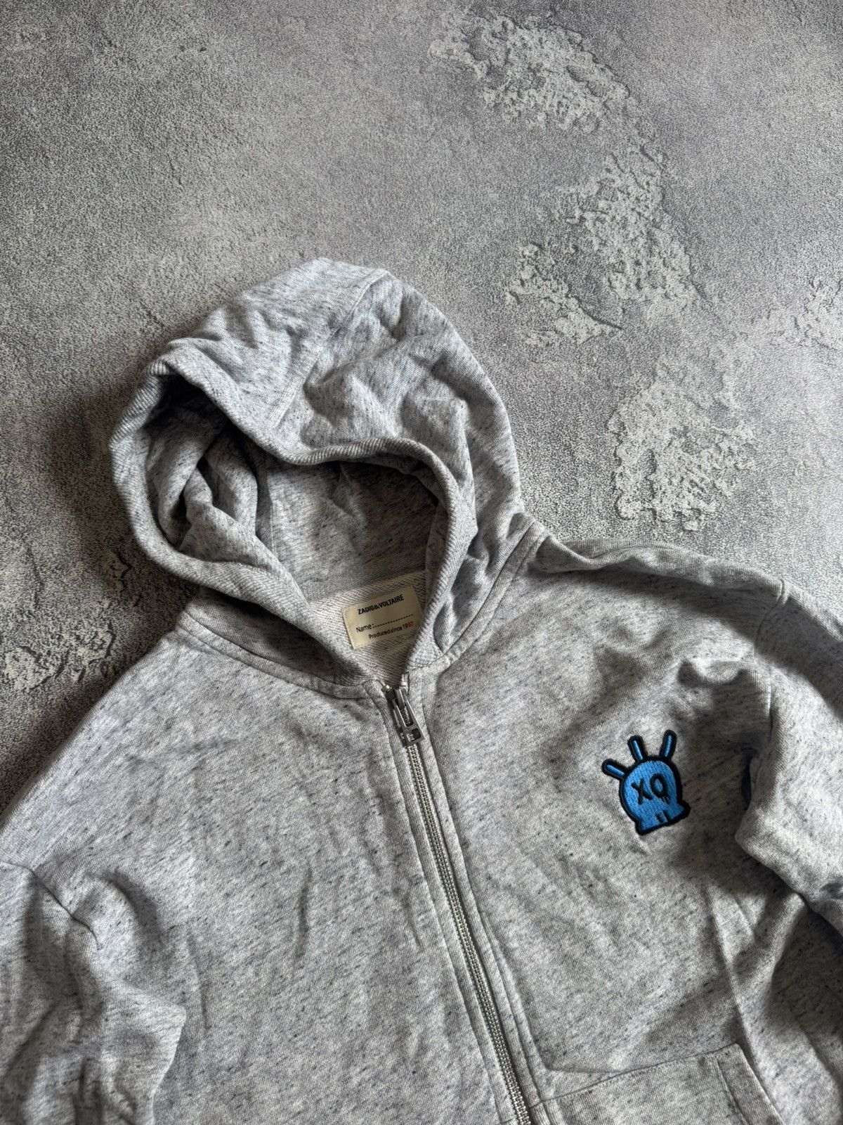Zadig & Voltaire Zadig & Voltaire S biglogo “Artist Wanted” hoodie zip jumper Size S / US 4 / IT 40 - 2 Thumbnail