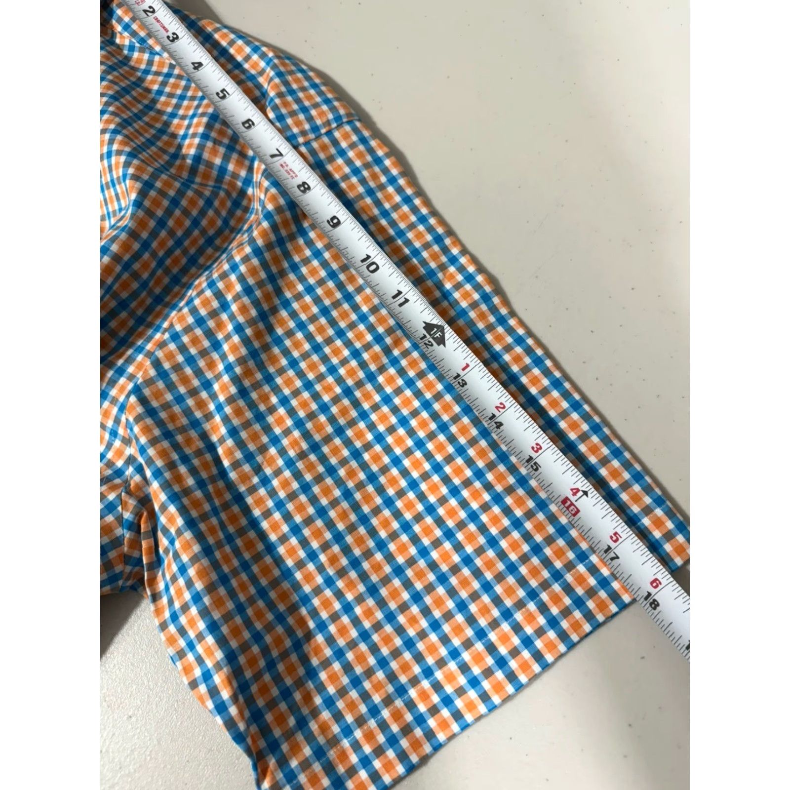 Cremieux Daniel Cremieux Shirt Mens L Blue Plaid Signature Collection Button Short Sleeve Size US L / EU 52-54 / 3 - 5 Thumbnail