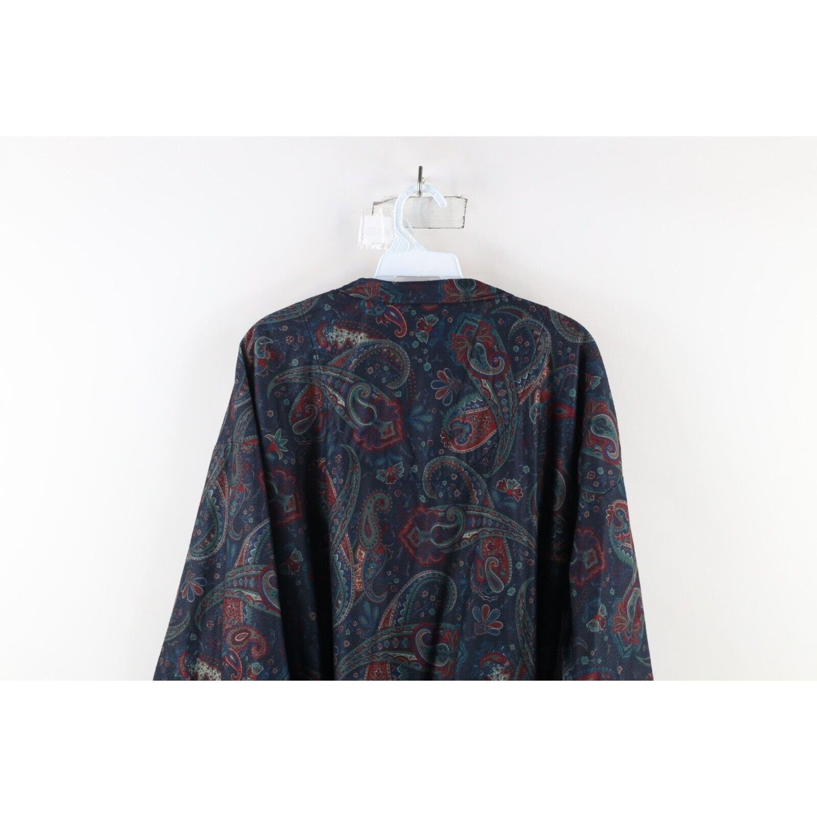 Vintage Vintage 90s Streetwear Rainbow Paisley Soft Cloth Bath Robe Size US L / EU 52-54 / 3 - 12 Thumbnail