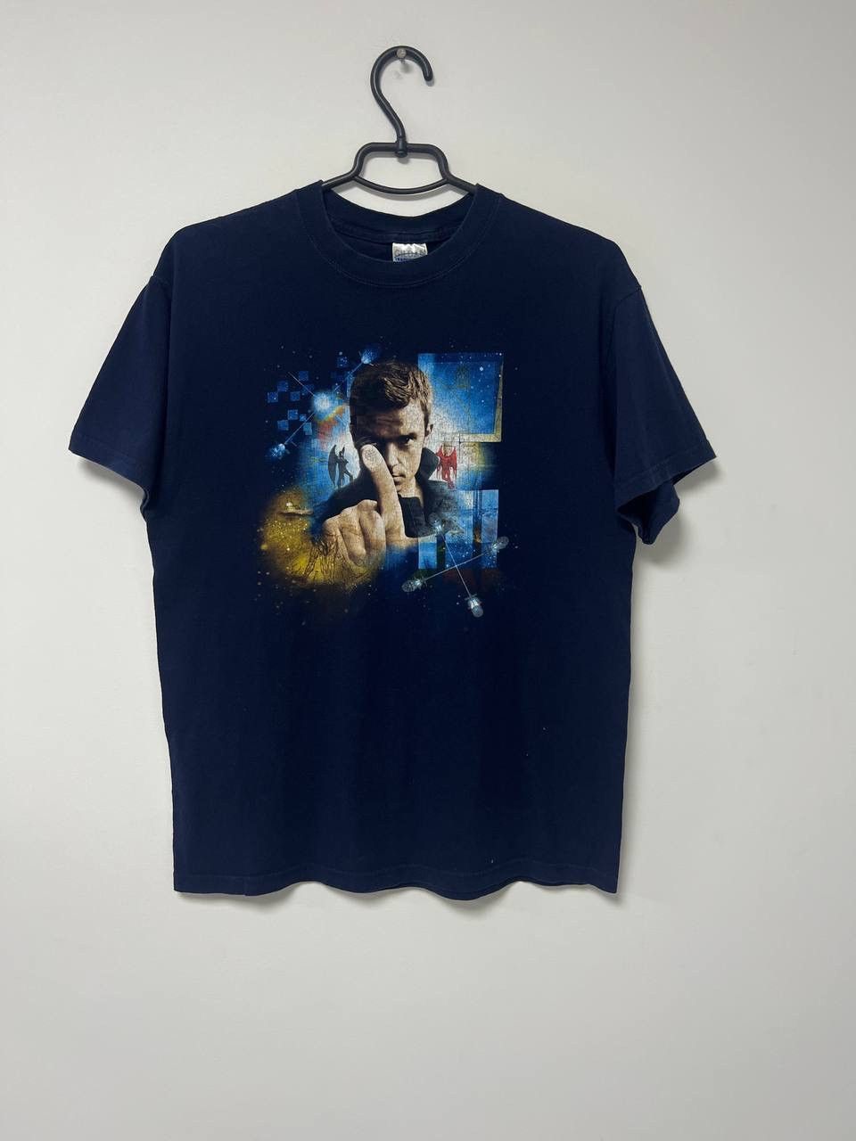Gildan Vintage 2000s Robbie Williams T shirt Gildan GB Singer M Size US M / EU 48-50 / 2 - 2 Thumbnail