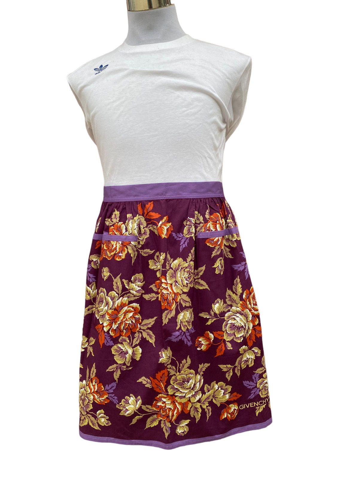 Vintage Givenchy Flora Design Apron