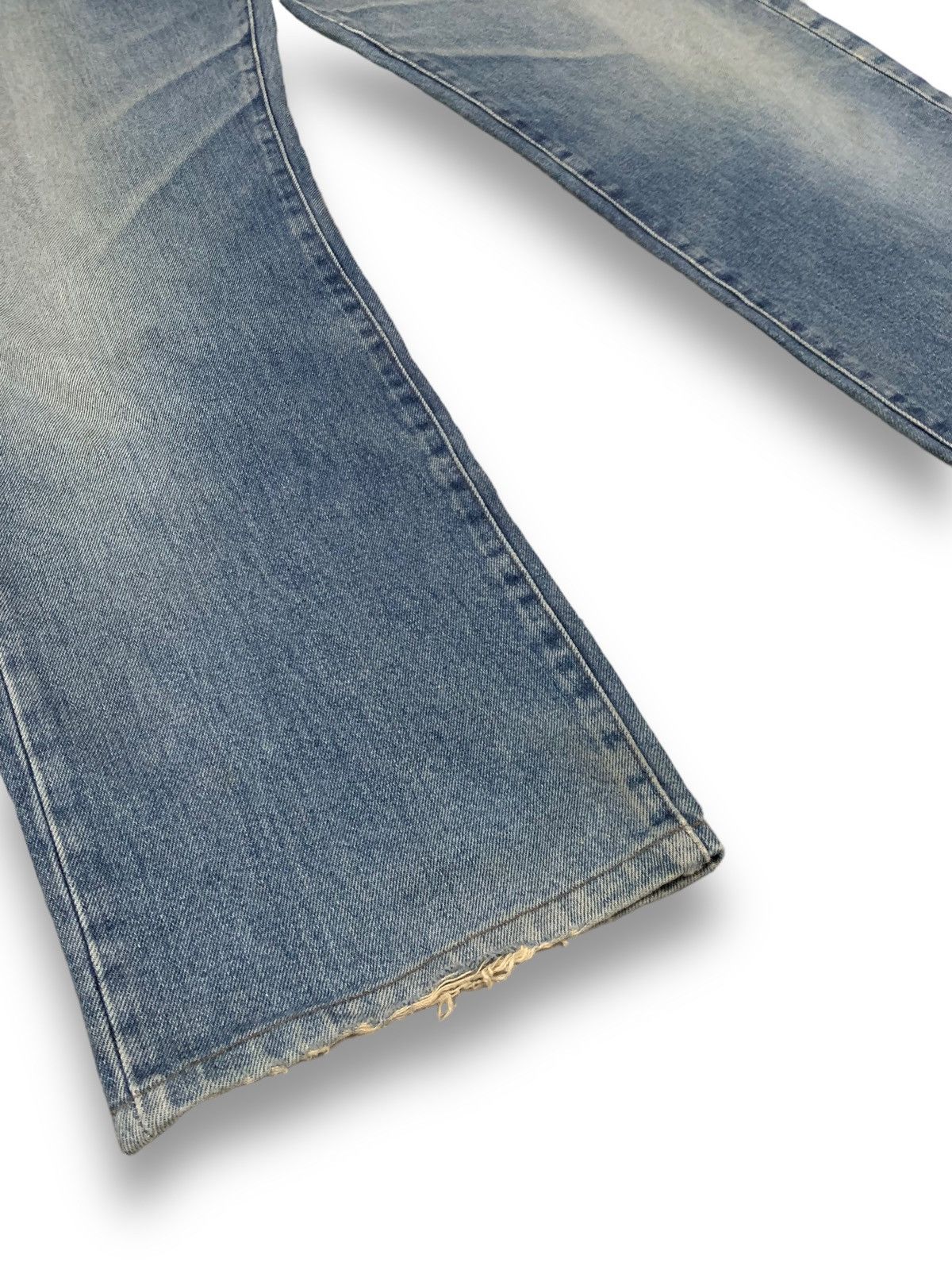 Japanese Brand Vintage Japanese Brand Bobson Blue Washed Loose Fit Jeans Size US 34 / EU 50 - 7 Thumbnail