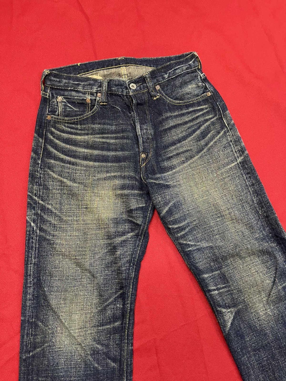 Sugar Cane × Toyo Enterprises SUGARCANE SPECIAL PRODUCT OF OKINAWA DENIM JEANS Size US 31 - 5 Thumbnail