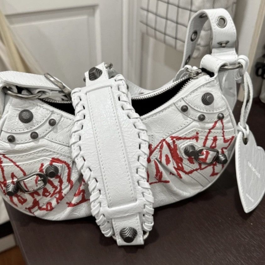 Balenciaga Agneau Arena Lunar Le Cagole Shoulder Bag XS Size ONE SIZE - 5 Thumbnail